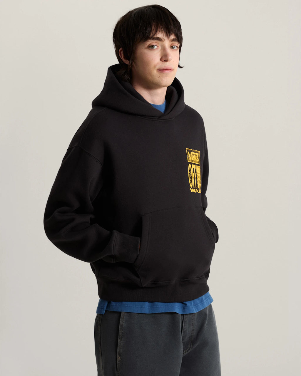 Vans Cut and Paste Pullover Black Textil VN000WTNBLK1 - 3