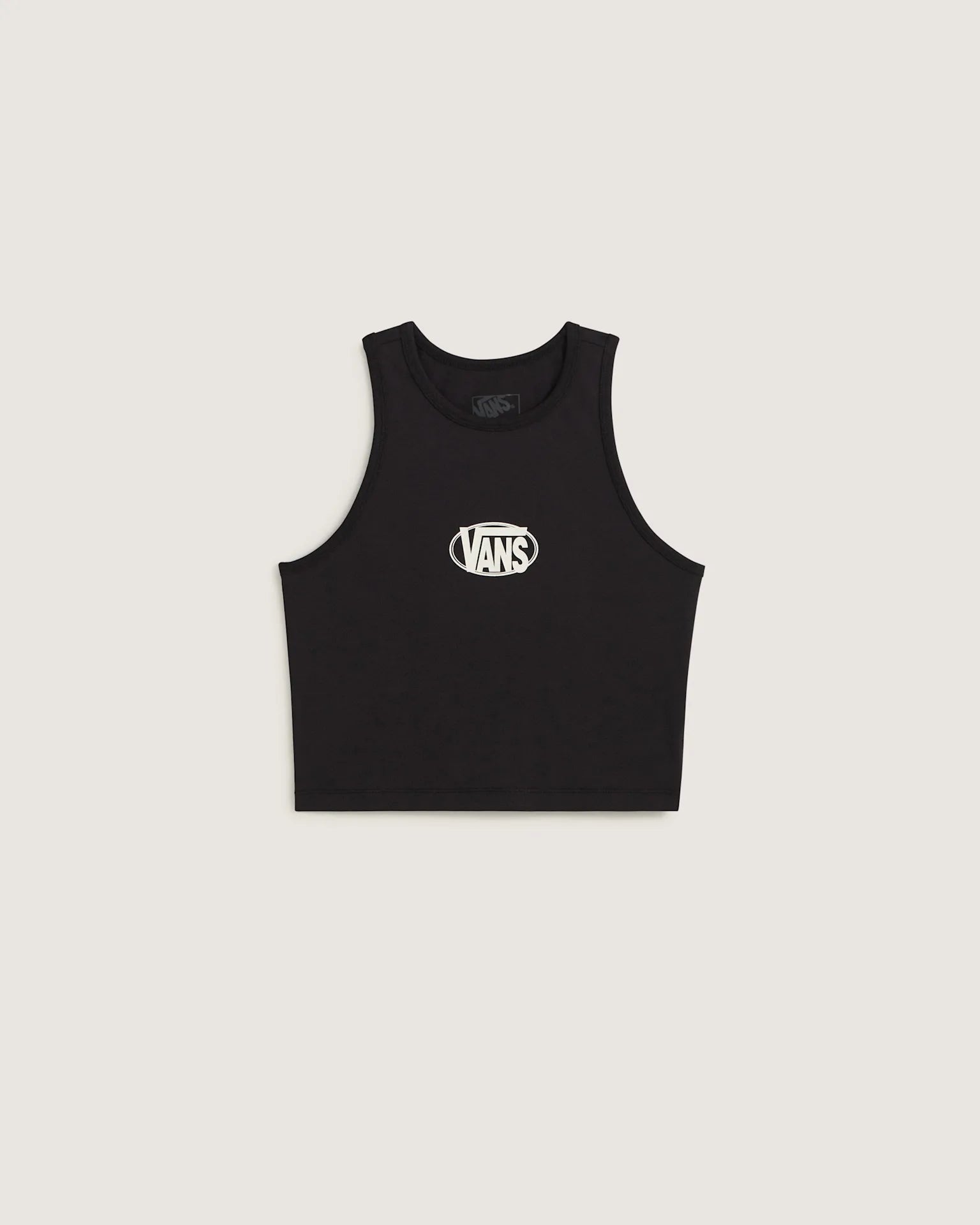 VANS OVAL LOGO TANK Black Trikó VN000XDPBLK1 - 1