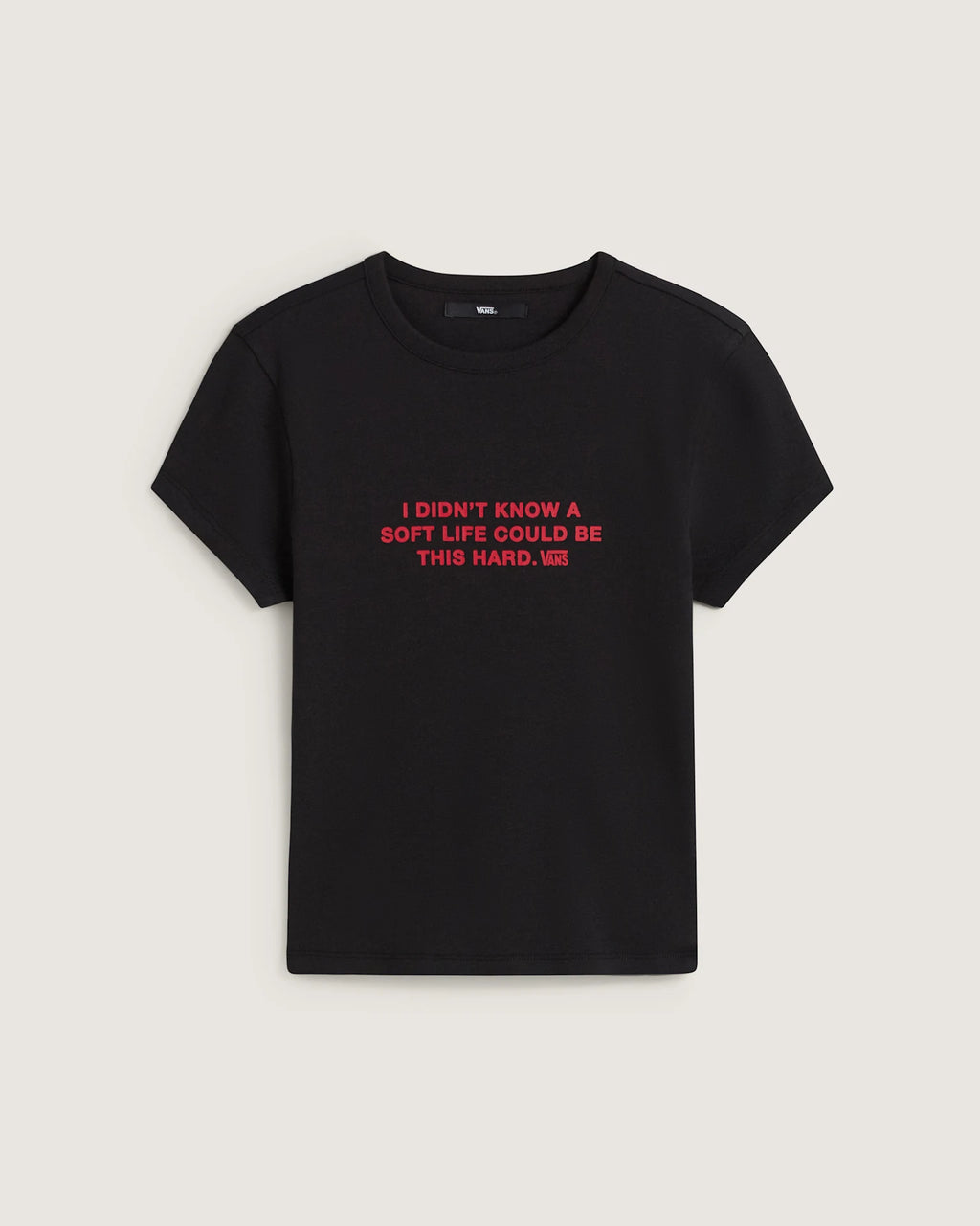 VANS SOFT LIFE BABY TEE Black Póló VN000XDUBLK1 - 1