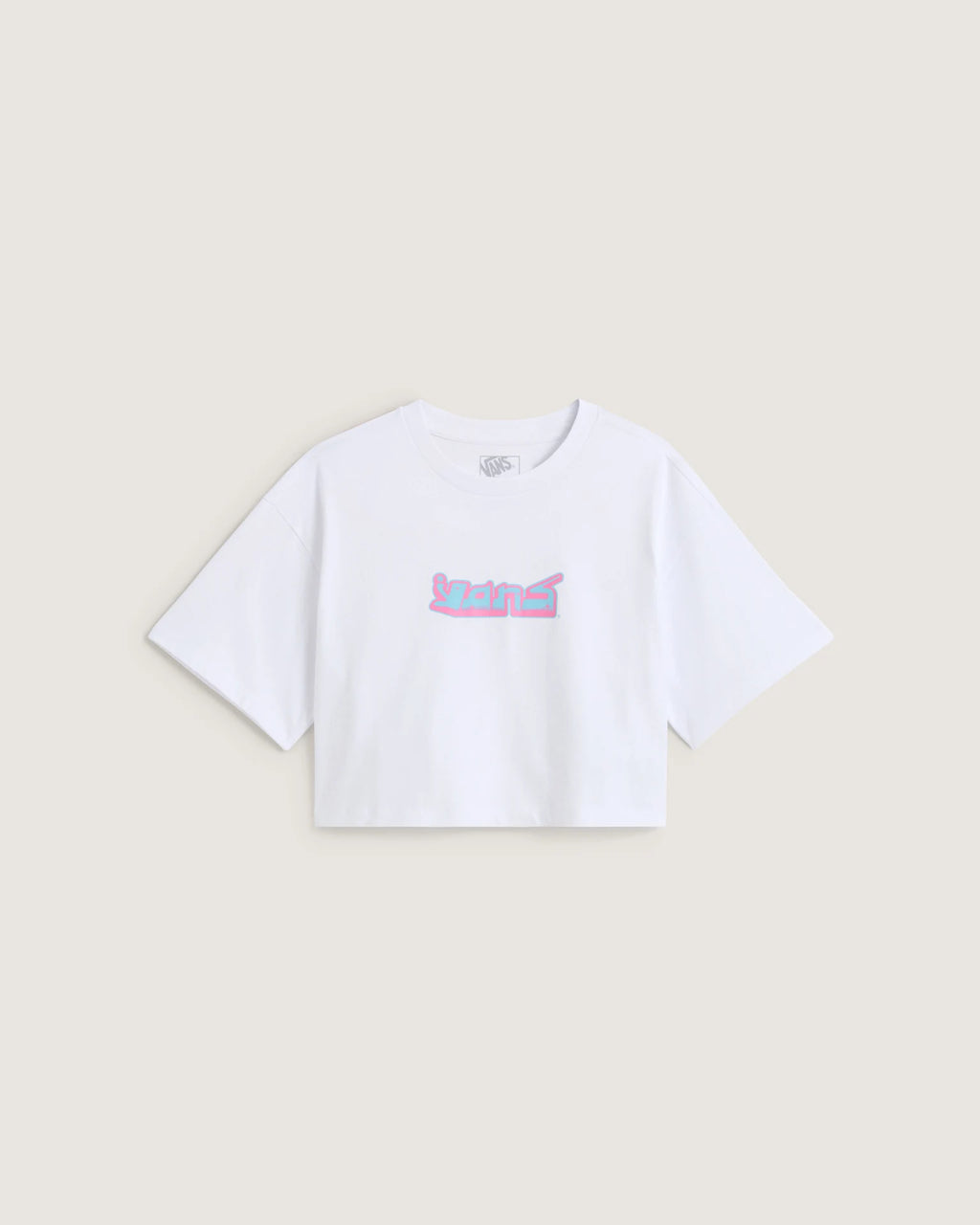 VANS Y2K BOHO RELAX CROP SS White Póló VN000XDYWHT1 - 1