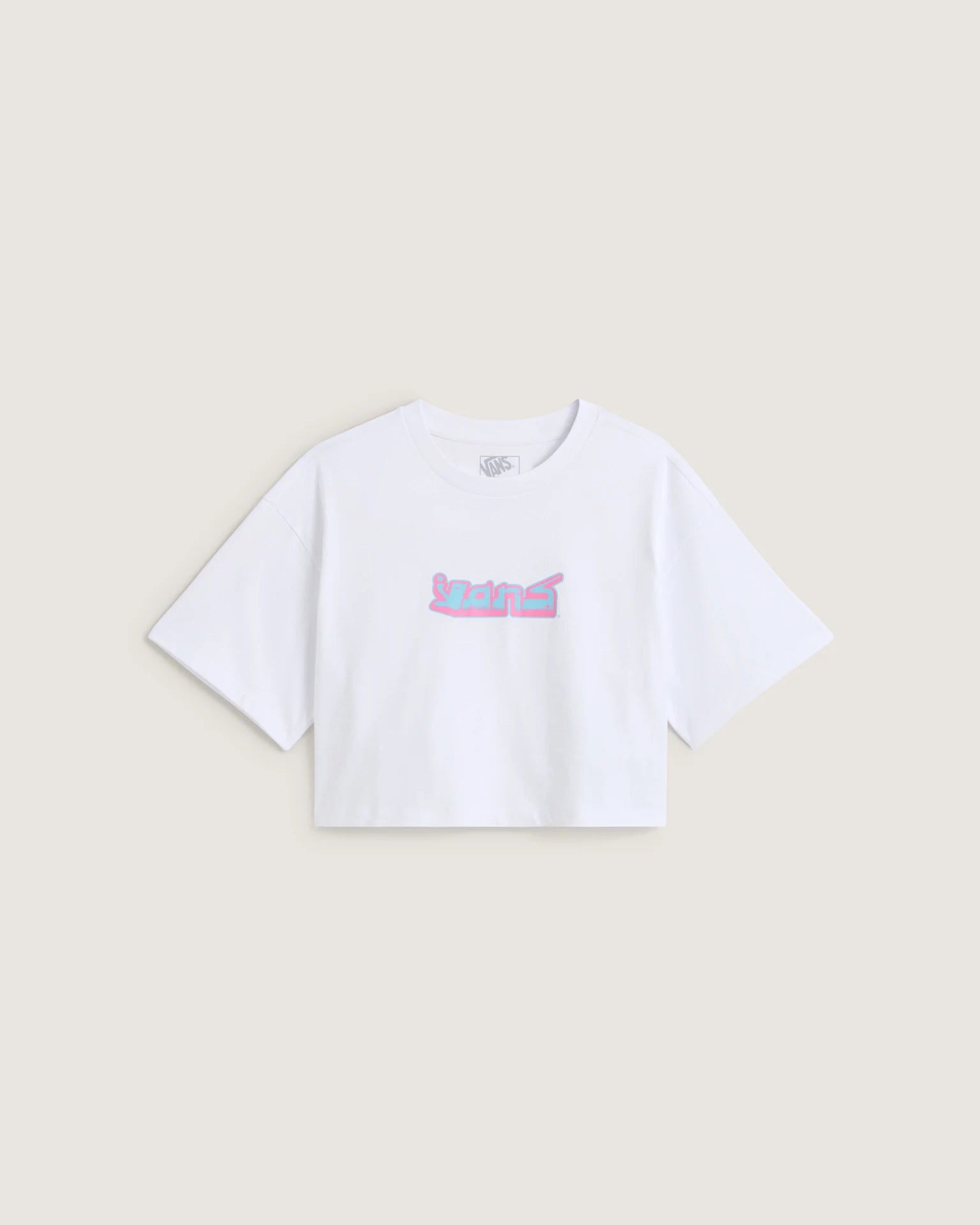 VANS Y2K BOHO RELAX CROP SS White Póló VN000XDYWHT1 - 1