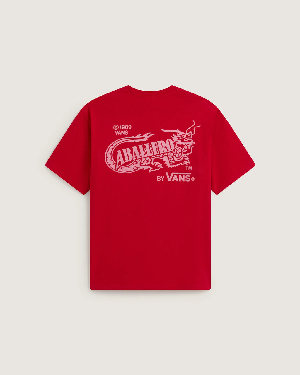 VANS Caballero SS Tee RACING RED Póló VN000XHBIZQ1 - 2