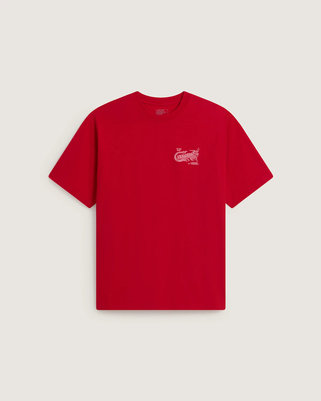 VANS Caballero SS Tee RACING RED Póló VN000XHBIZQ1 - 1