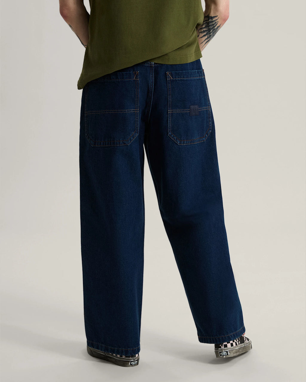 Vans Drill Chore Baggy Carpenter Pant Dark Rinse Textil VN000XHFDRR1 - 4