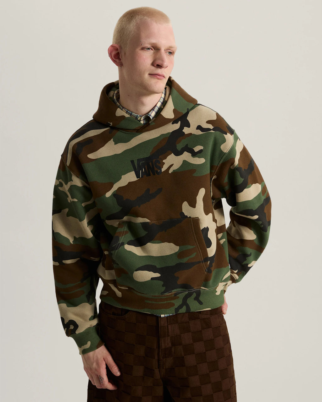 Vans Printed AOP Pullover Aluminum Textil VN000XKA1O31 - 3