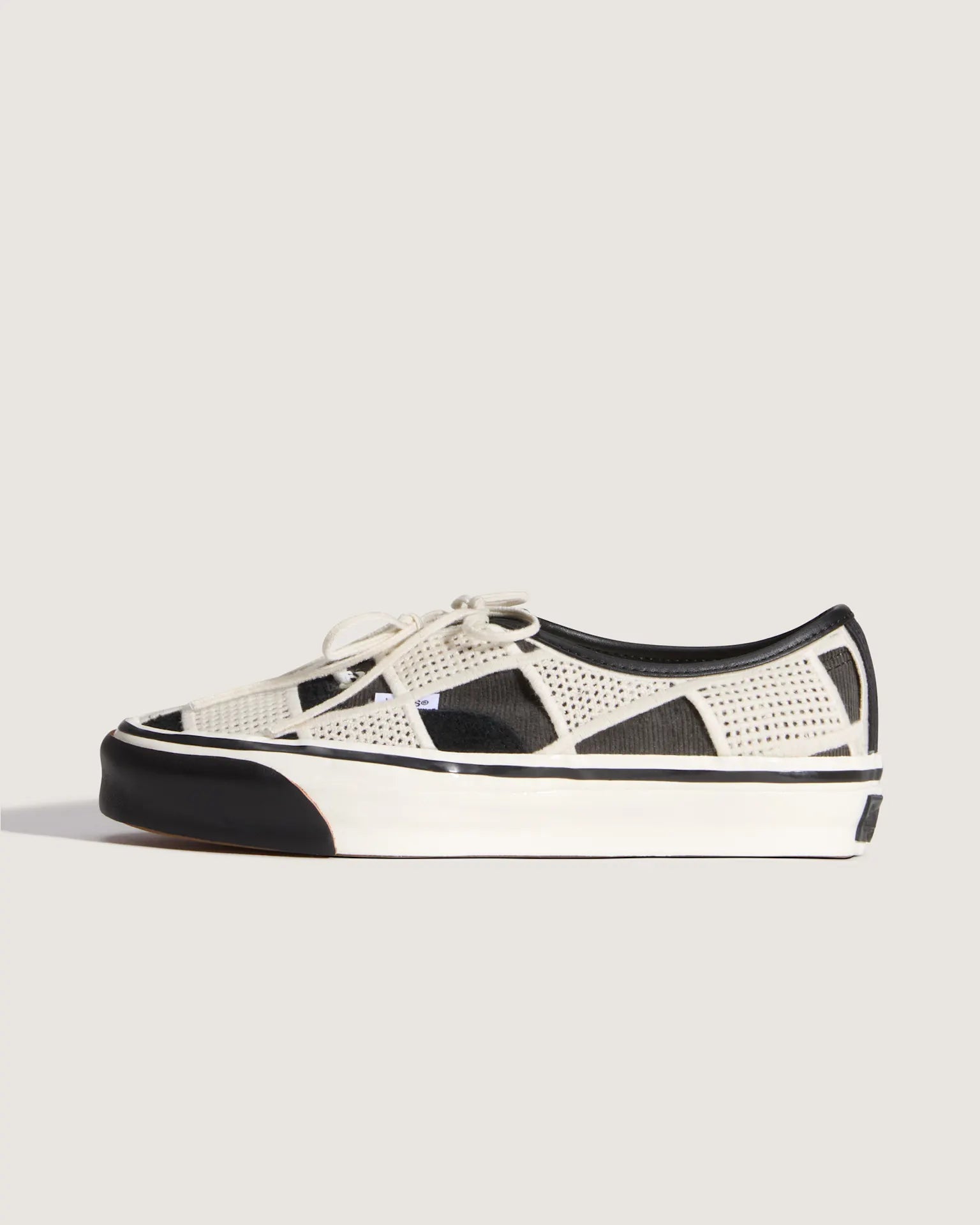 VANS LX Authentic 44 Shell Knit Black/Egret Cipő VN000Y0RFDB1 - 1
