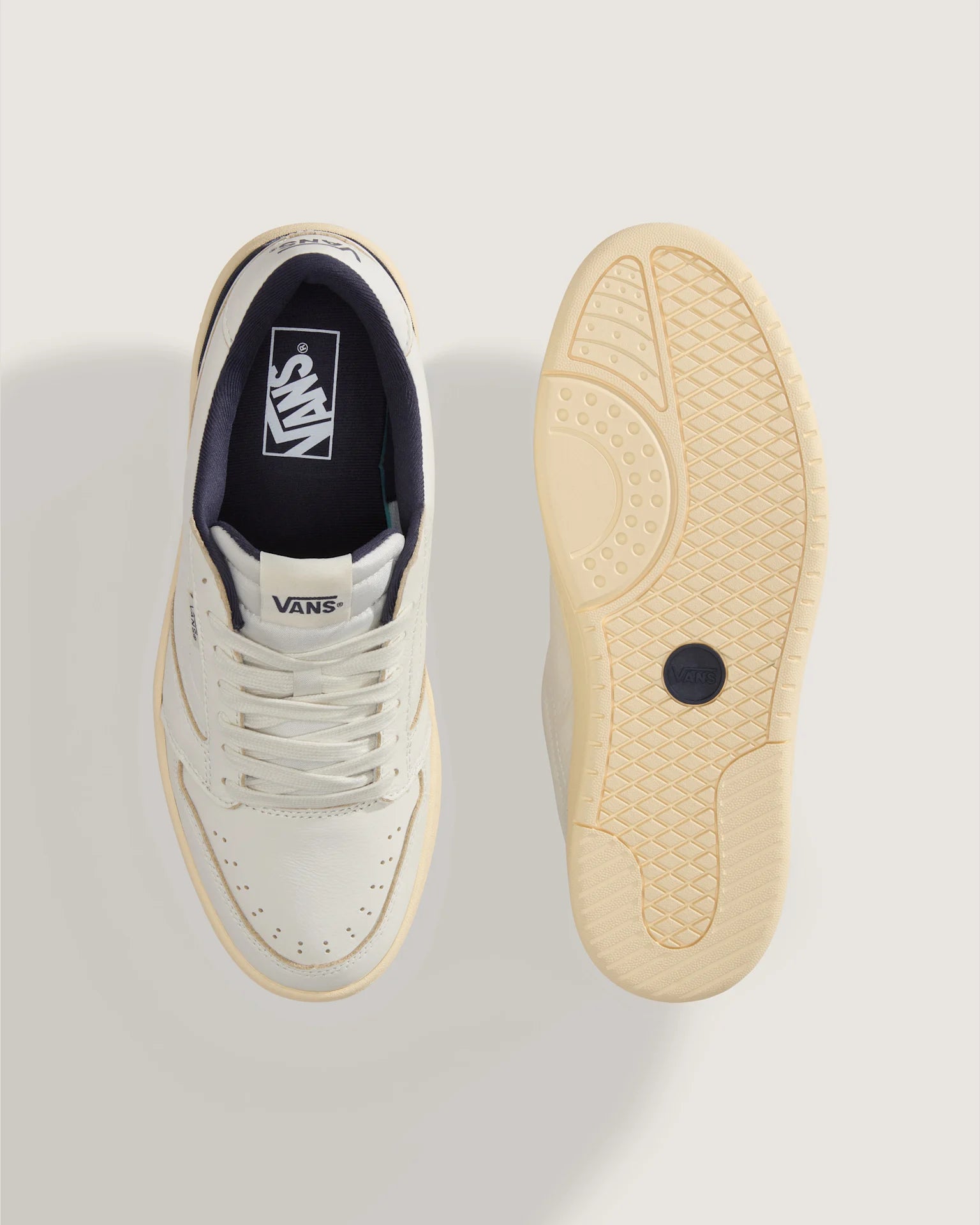 Vans Court Low White/Navy Cipő VN000Z26YY21 - 3