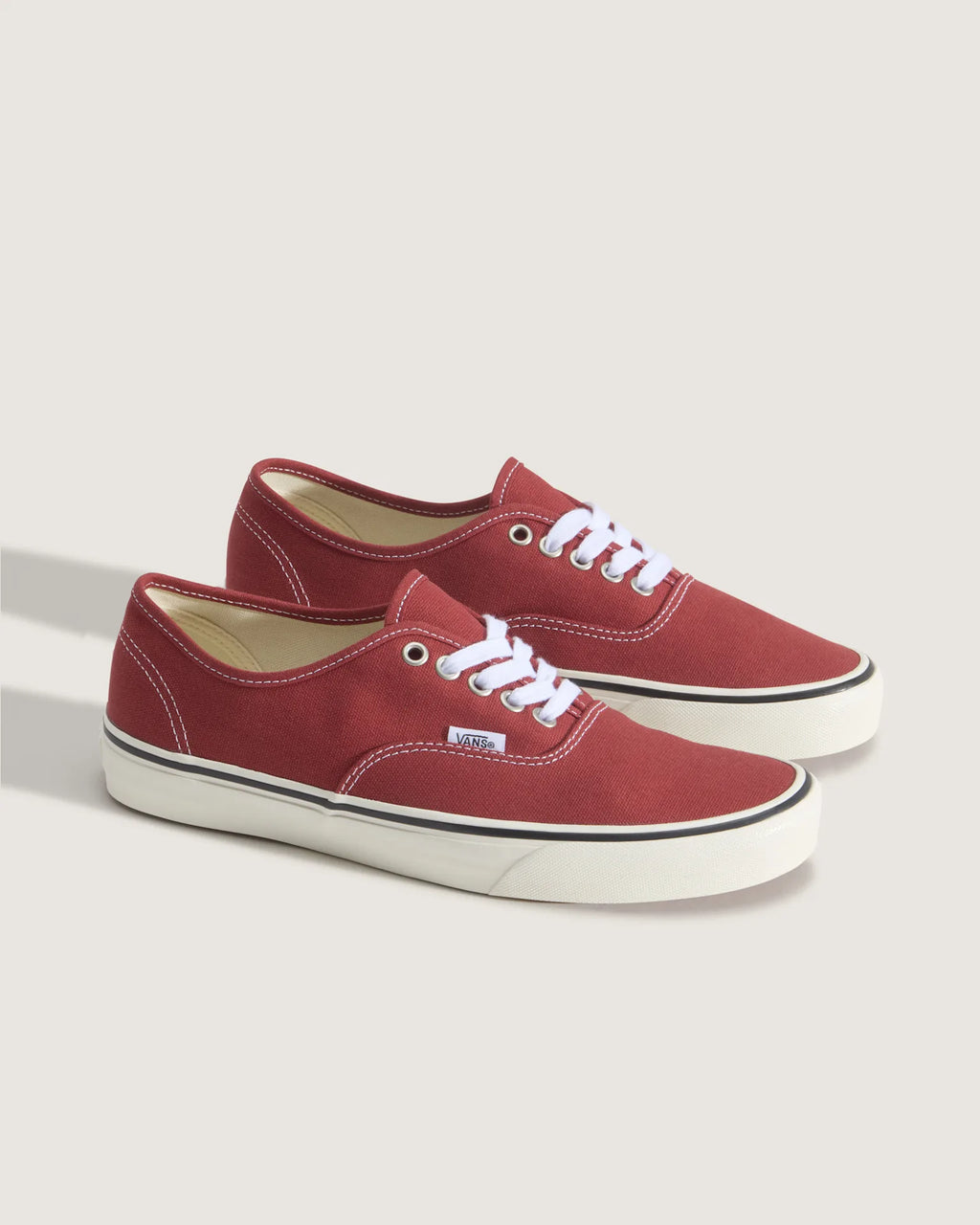 Vans Authentic DUCK CANVAS Poppy Ember Red Cipő VN000Z74GWR1 - 3
