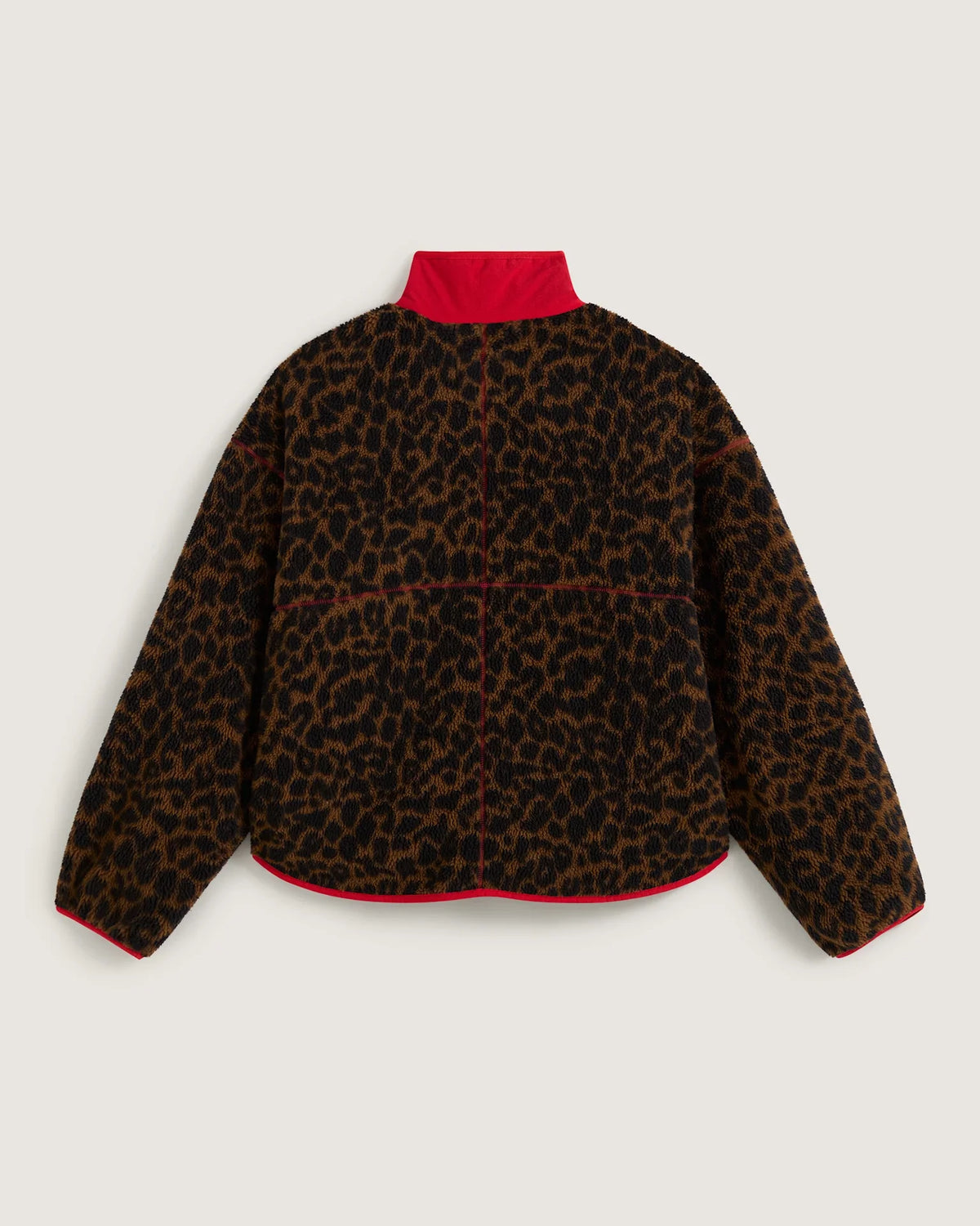 Vans Printed High Pile Jacket Vintage Cocoa Textil VN000ZU2FST1 - 2