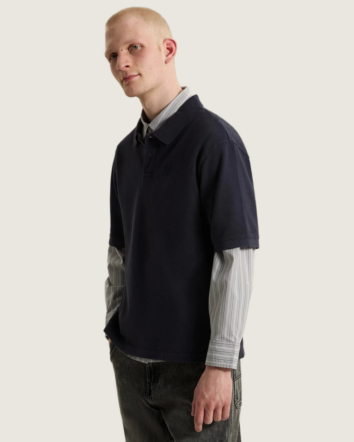 Vans Vans X Rowan Z Washed Polo PARISIAN NIGHT Textil VN000ZY4JDU1 - 3