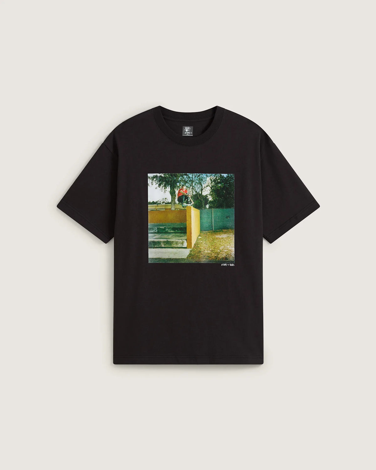 Vans Vans X Atiba Loose SS Tshirt Black Textil VN000ZY8BLK1 - 1