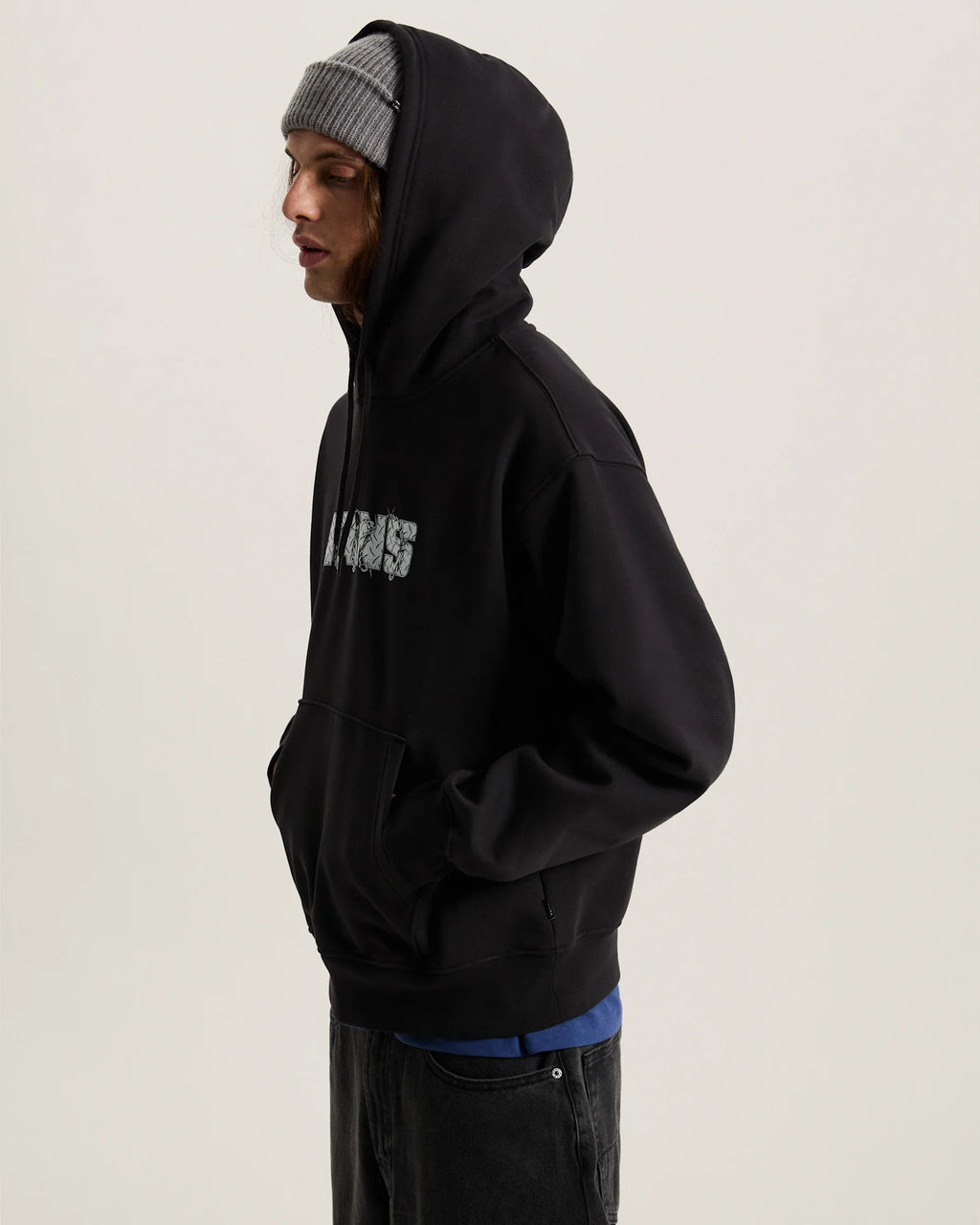 Vans Barbed Wrap Pullover Black Textil VN0010GMBLK1 - 5