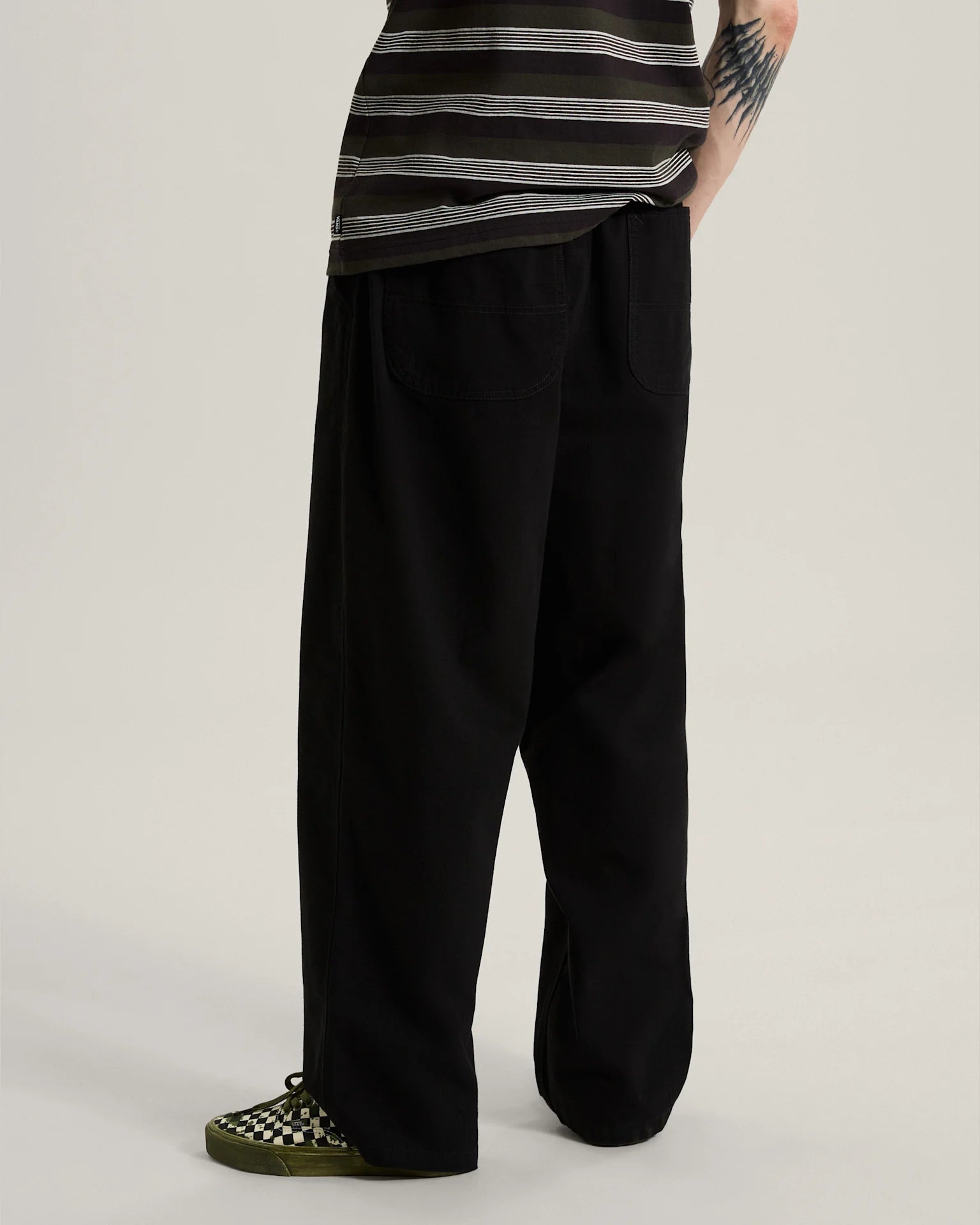Vans Addison Barrel Pant Black Textil VN0010HYBLK1 - 4