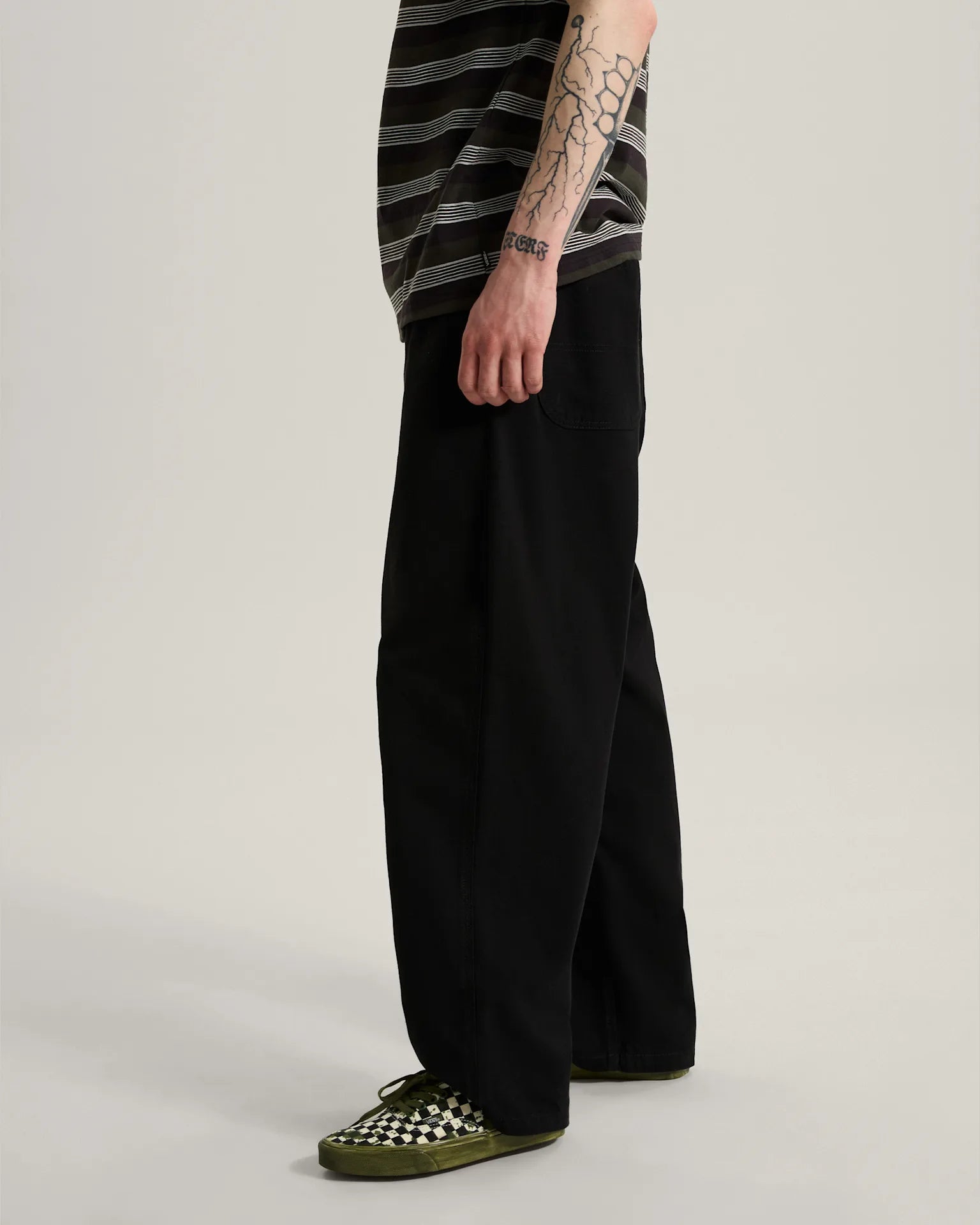 Vans Addison Barrel Pant Black Textil VN0010HYBLK1 - 5