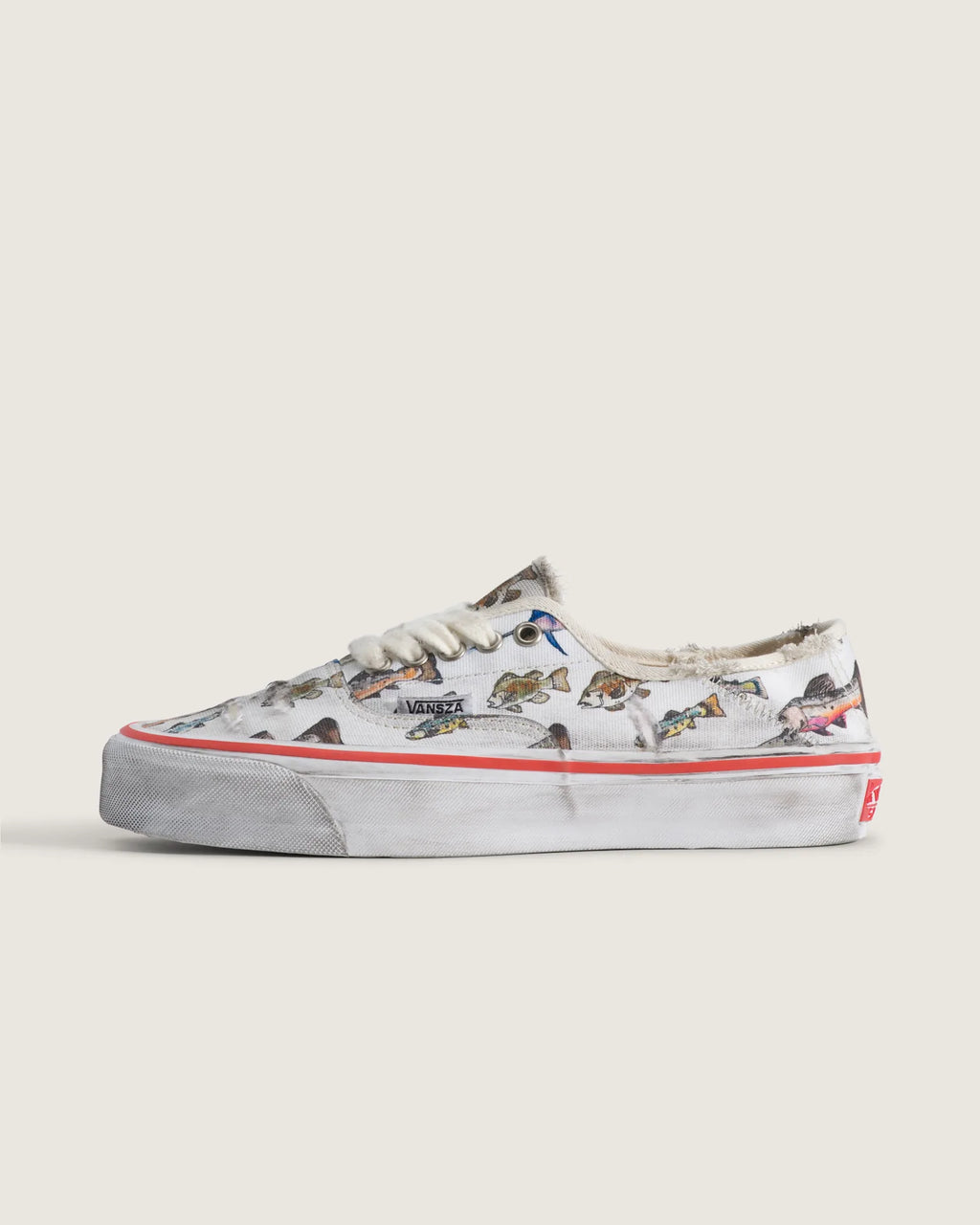 Vans LX Authentic 44 Kickdown SZA Fish White Cipő VN00115AWHT1 - 1