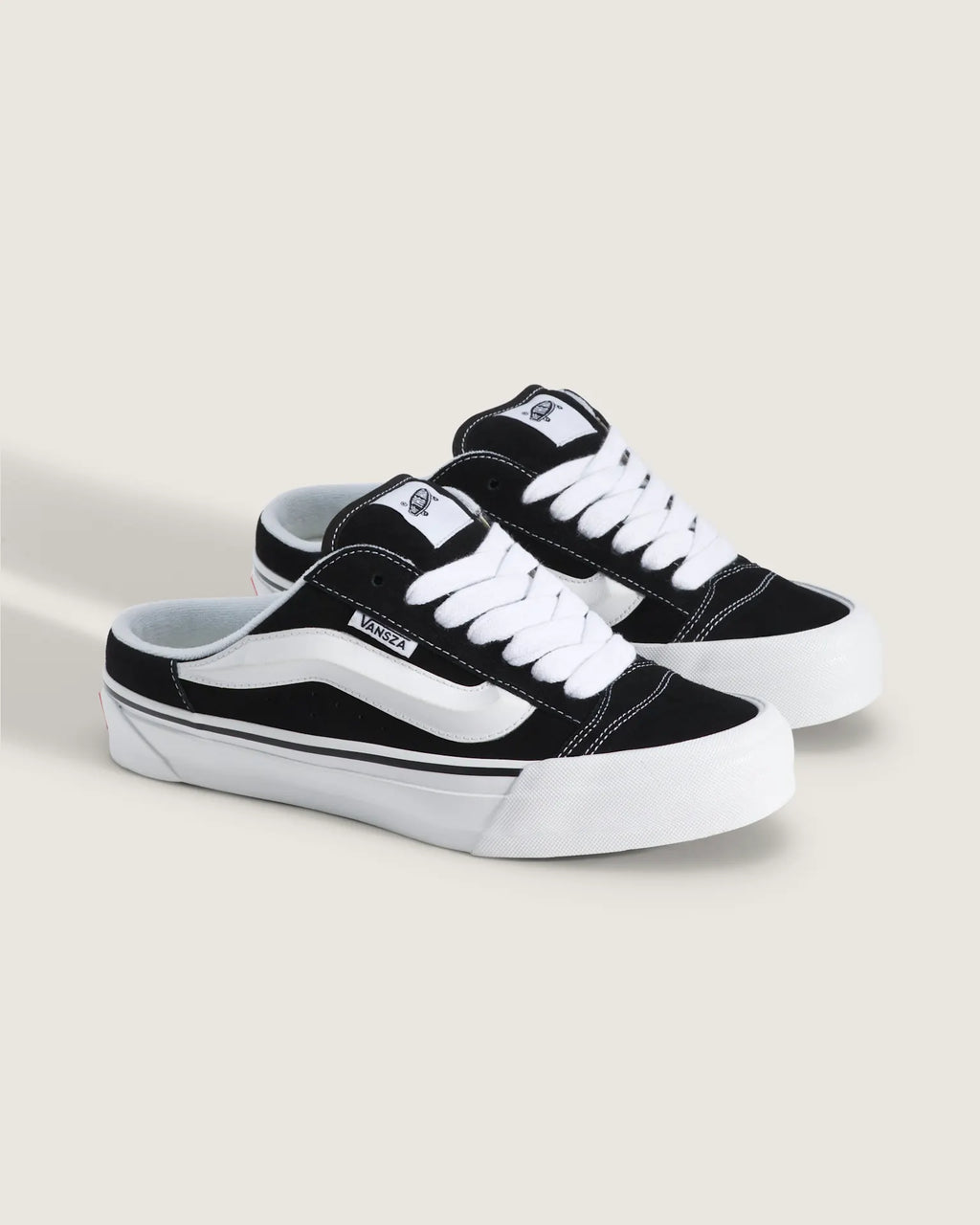 Vans LX Knu Skool Mule SZA BLACK/WHITE Cipő VN00119WBA21 - 2
