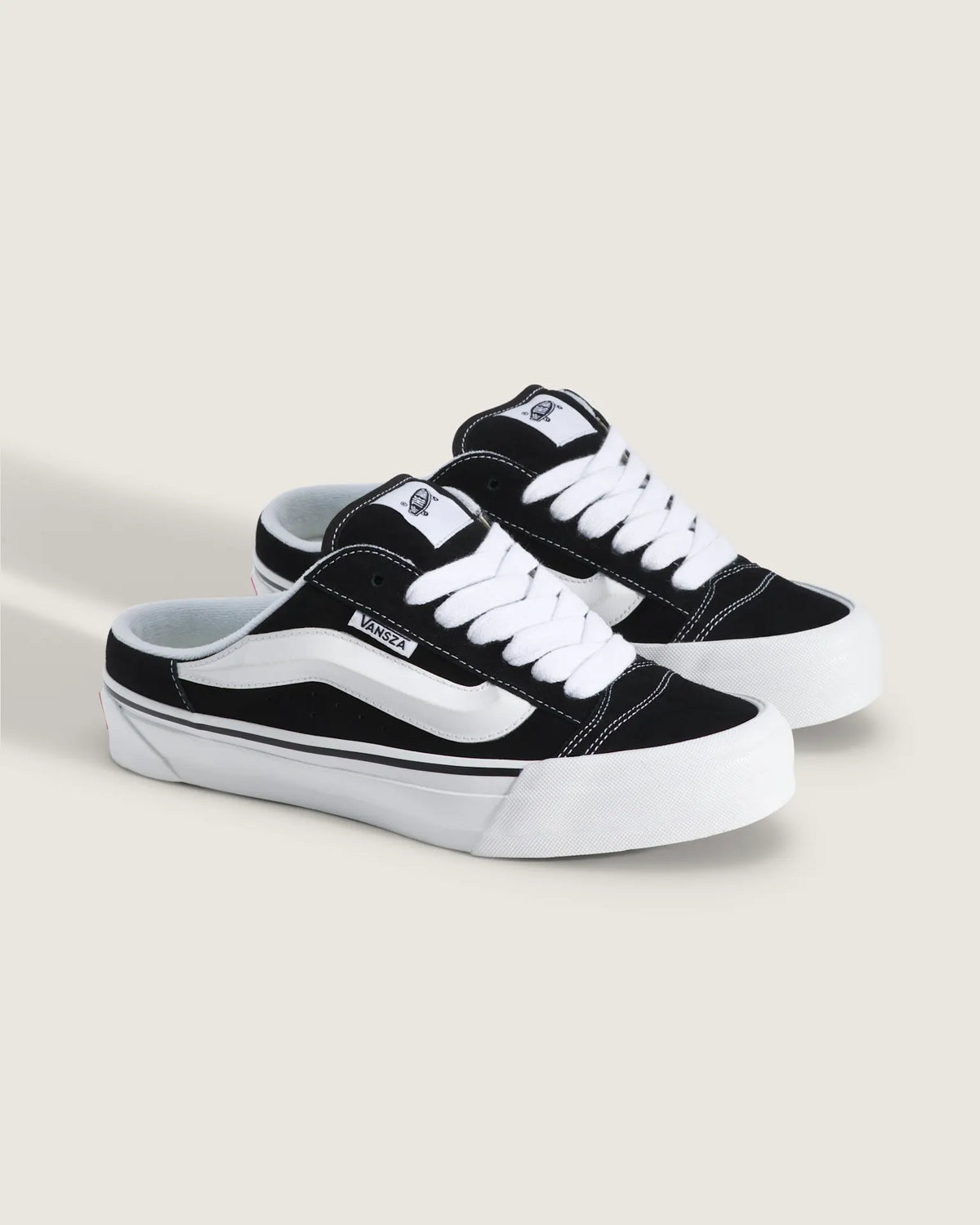 Vans LX Knu Skool Mule SZA BLACK/WHITE Cipő VN00119WBA21 - 2