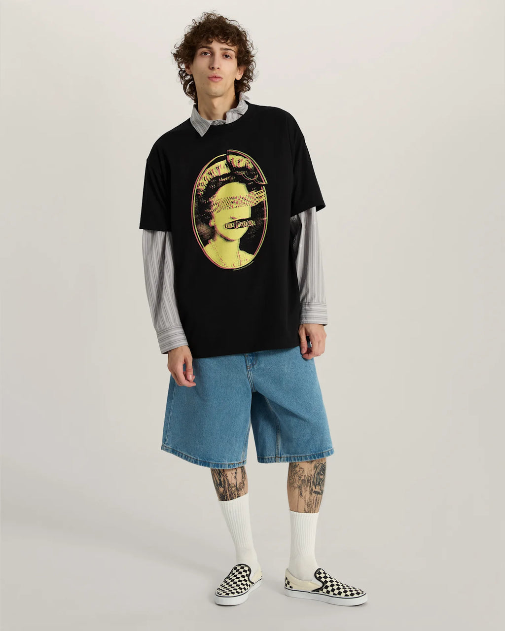 Vans Sex Pistols Pretty Vacant SS Tee Black Textil VN00134NBLK1 - 5