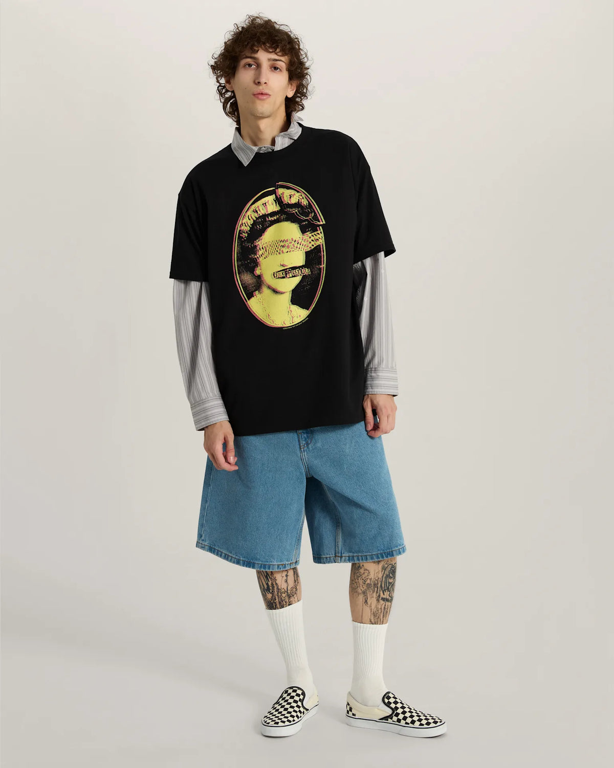 Vans Sex Pistols Pretty Vacant SS Tee Black Textil VN00134NBLK1 - 5