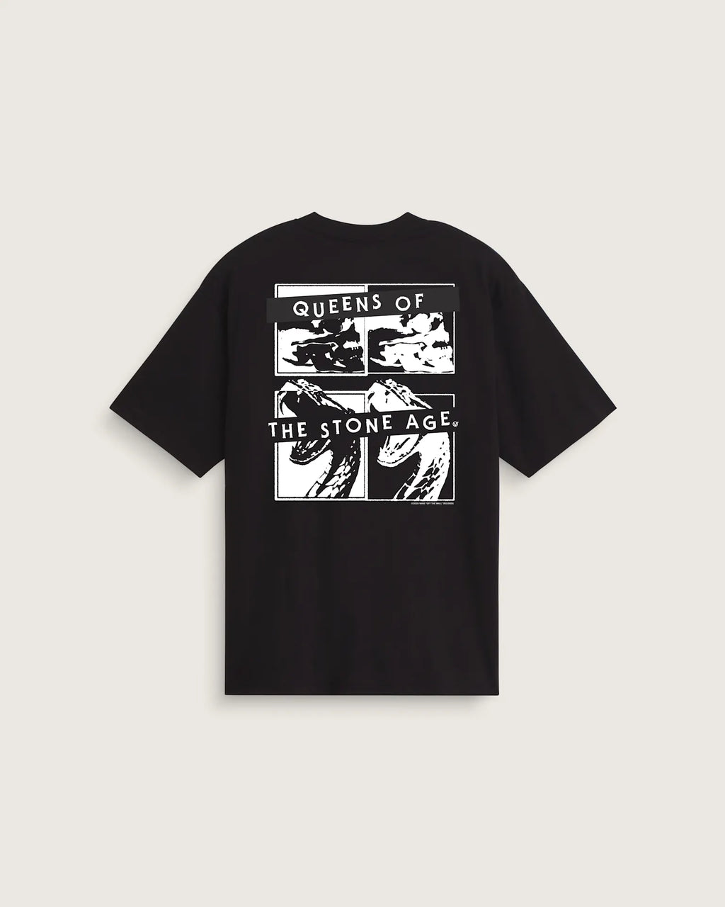 Vans Queens of the Stone Age Ouroboros SS Tee Black Textil VN00134WBLK1 - 1