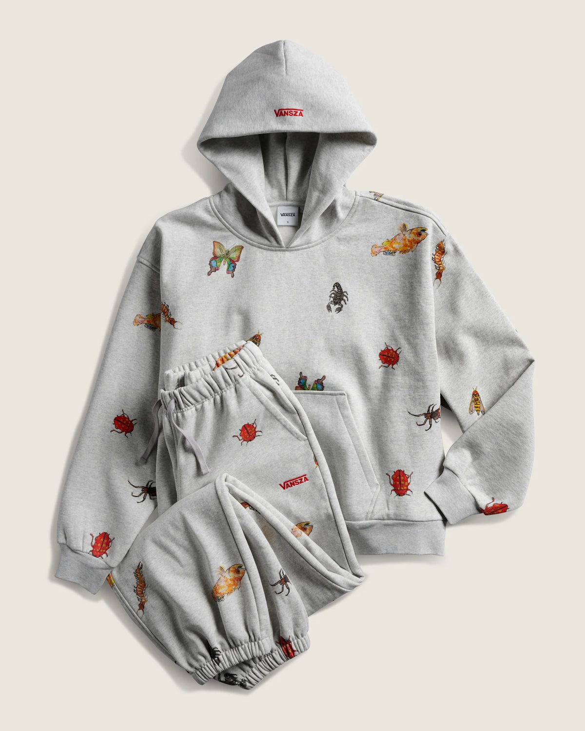 Vans VANSZA Bug Out Sweatpants Heather Grey Textil VN0013QEHTG1 - 3