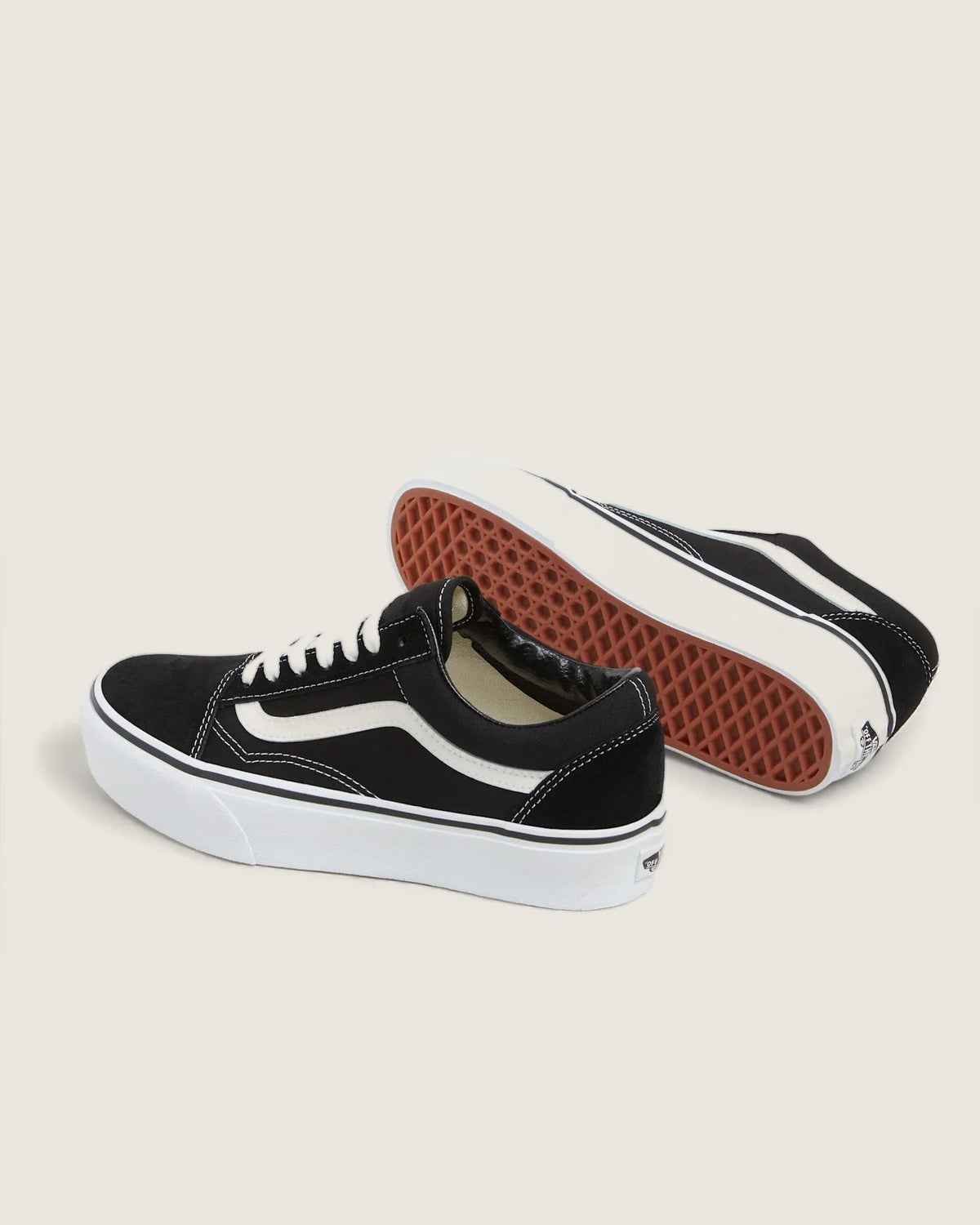 VANS UA Old Skool Platform Black/White - 8