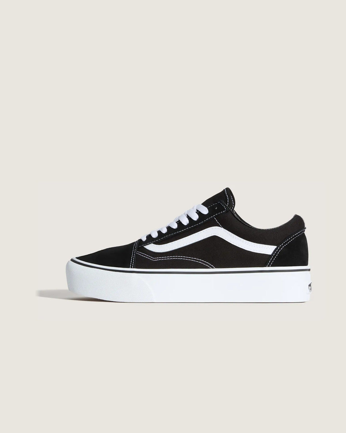 VANS UA Old Skool Platform Black/White - 1