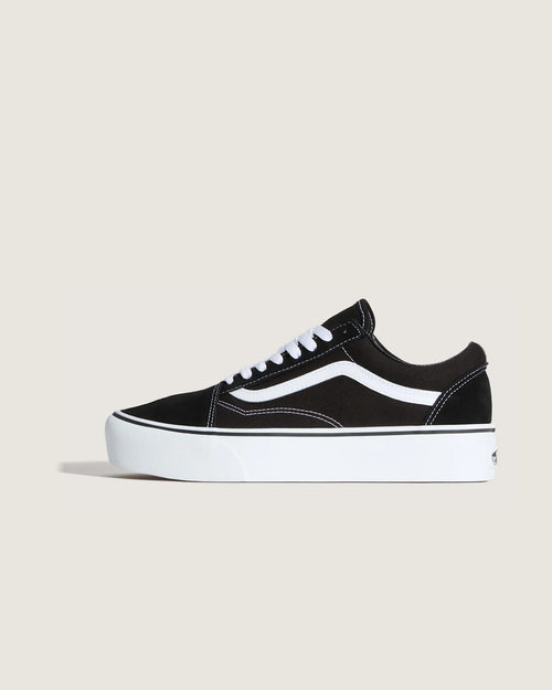 VANS UA Old Skool Platform Black/White - 1