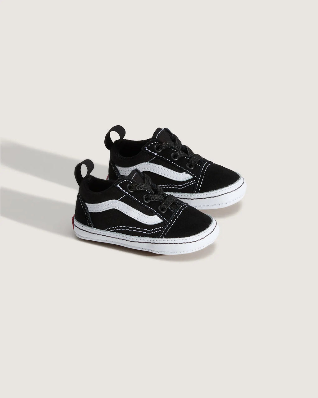 VANS Old Skool Crib B Black/True Whit Cipő VN0A3U8K6BT1 - 2