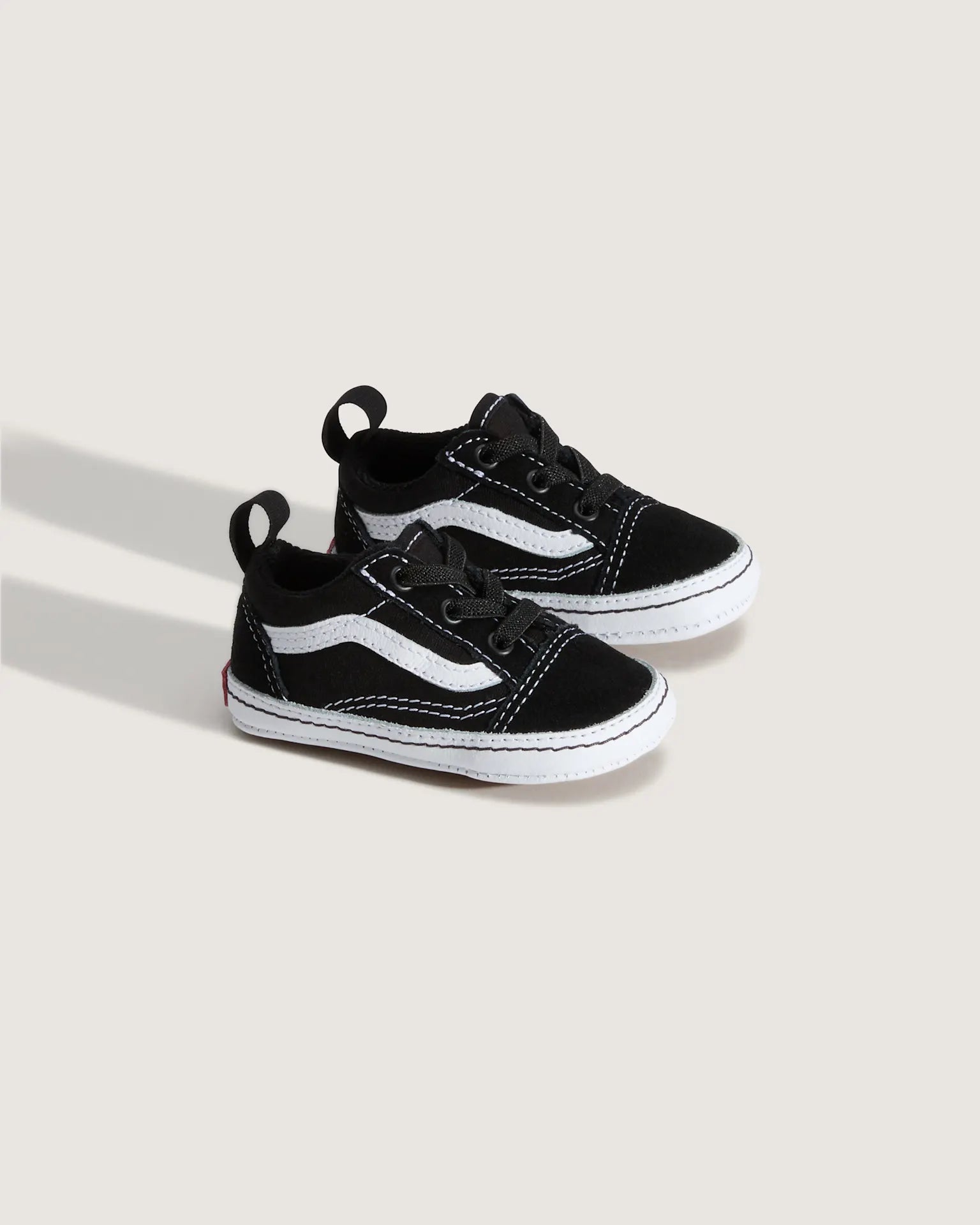 VANS Old Skool Crib B Black/True Whit Cipő VN0A3U8K6BT1 - 2