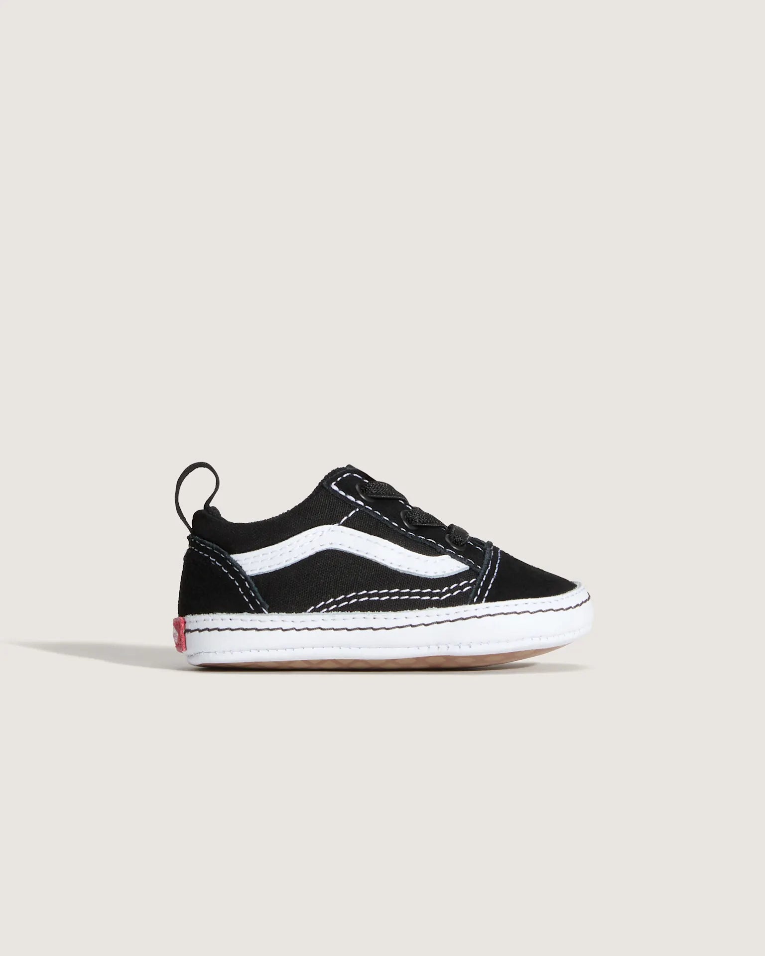 VANS Old Skool Crib B Black/True Whit Cipő VN0A3U8K6BT1 - 6