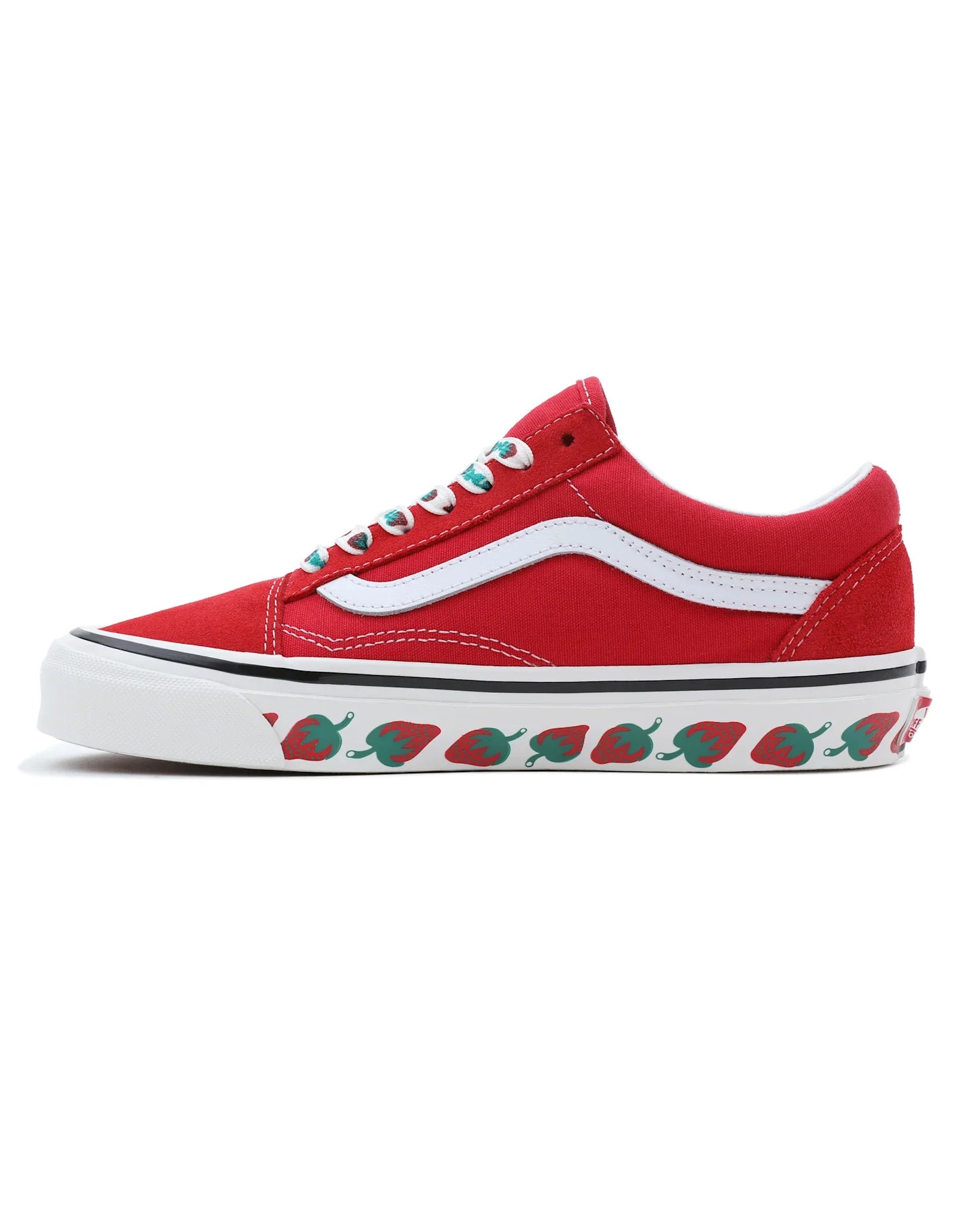 VANS UA Old Skool 36 DX ANAHEIM FACTORY OG STRAWBERRY RED VN0A4BVQRED1 - 5