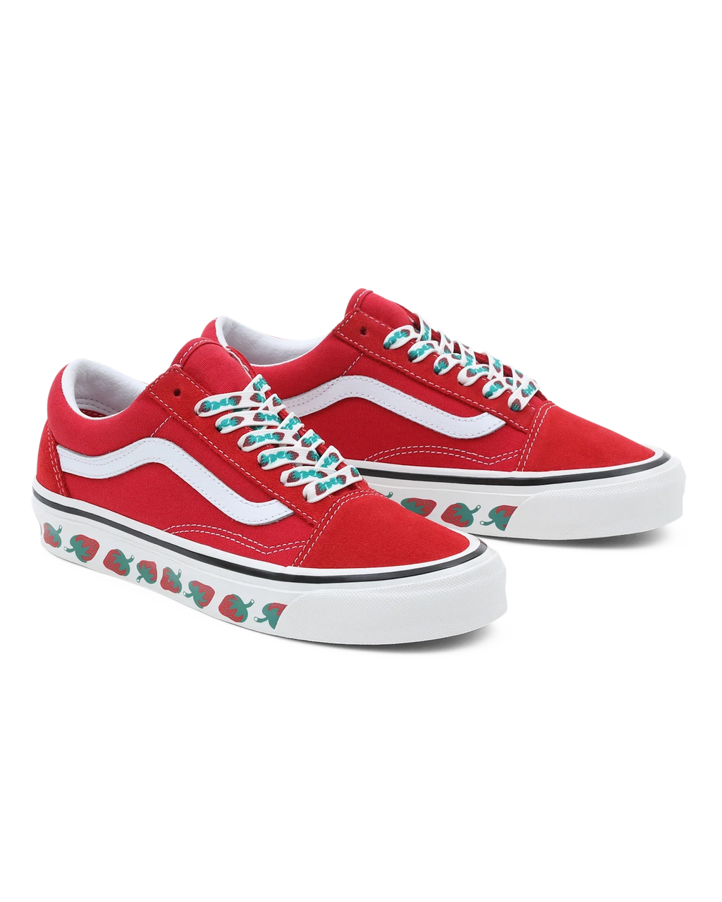 VANS UA Old Skool 36 DX ANAHEIM FACTORY OG STRAWBERRY RED VN0A4BVQRED1 - 1