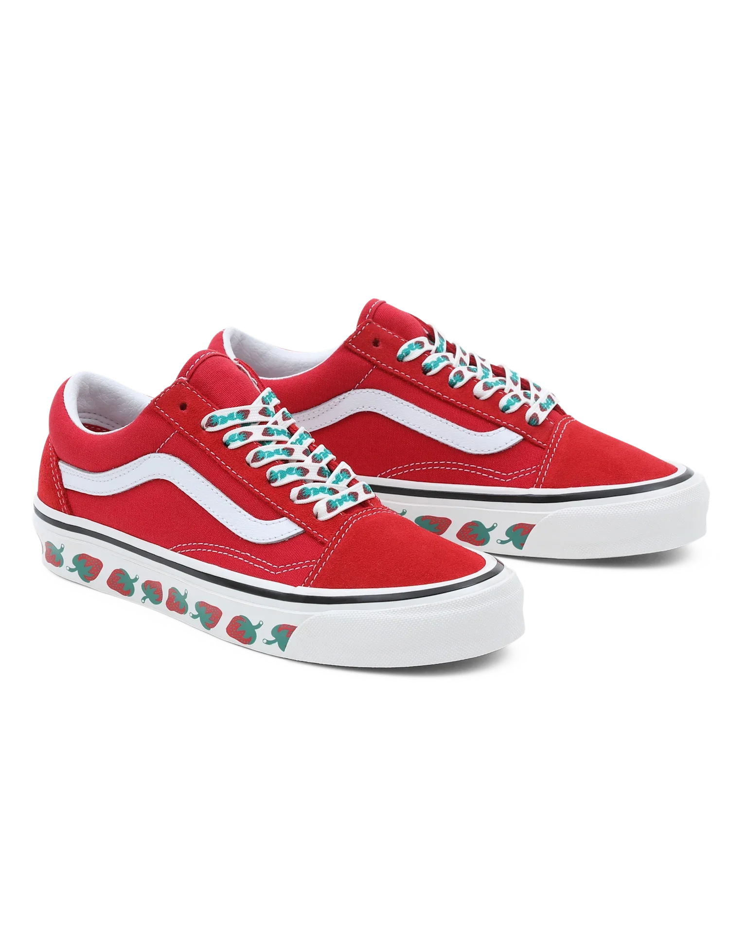 VANS UA Old Skool 36 DX ANAHEIM FACTORY OG STRAWBERRY RED VN0A4BVQRED1 - 1