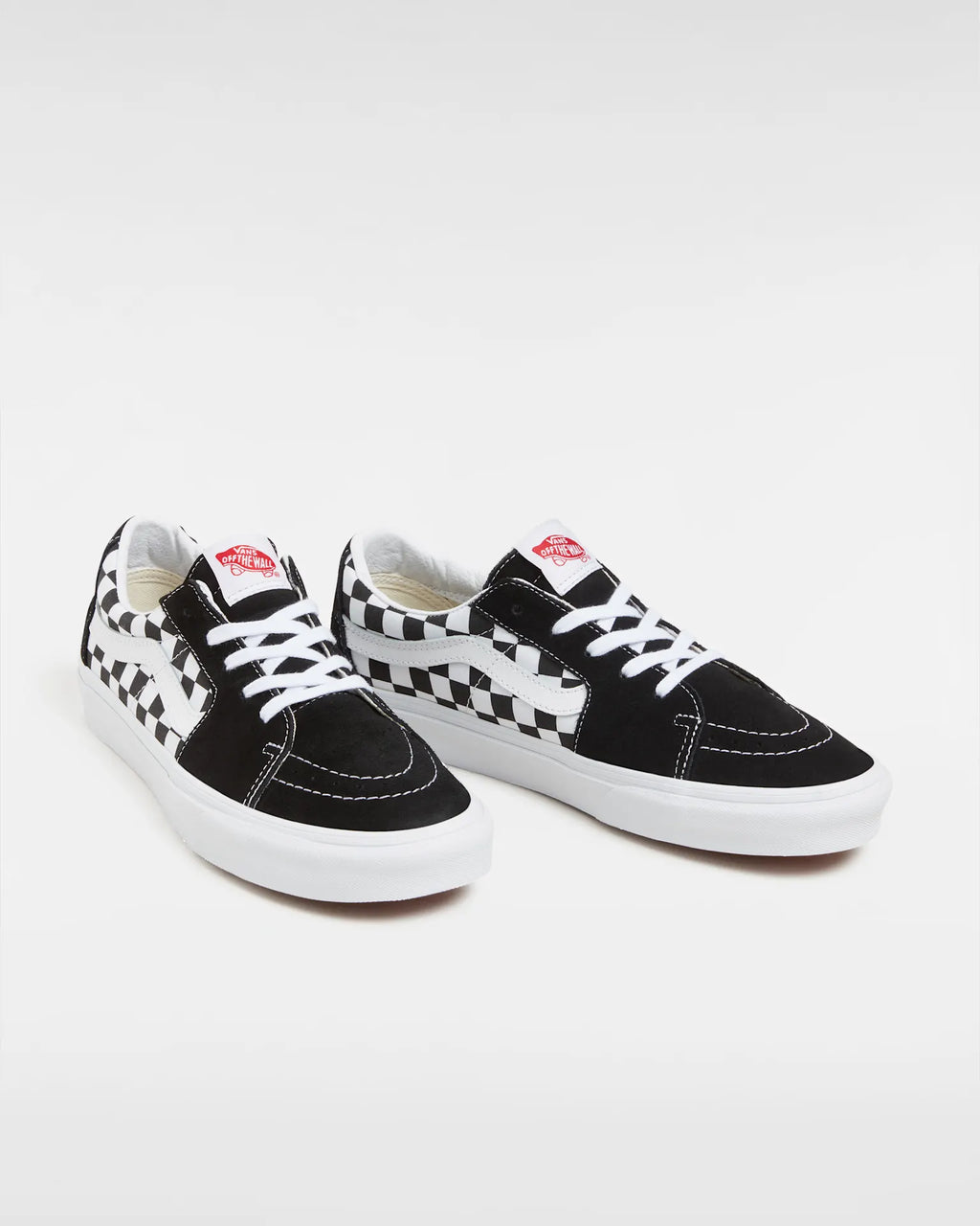 VANS SK8-Low (CANVAS/SUEDE)BLKCHCKRBRD Cipő VN0A4UUK4W71M - 2
