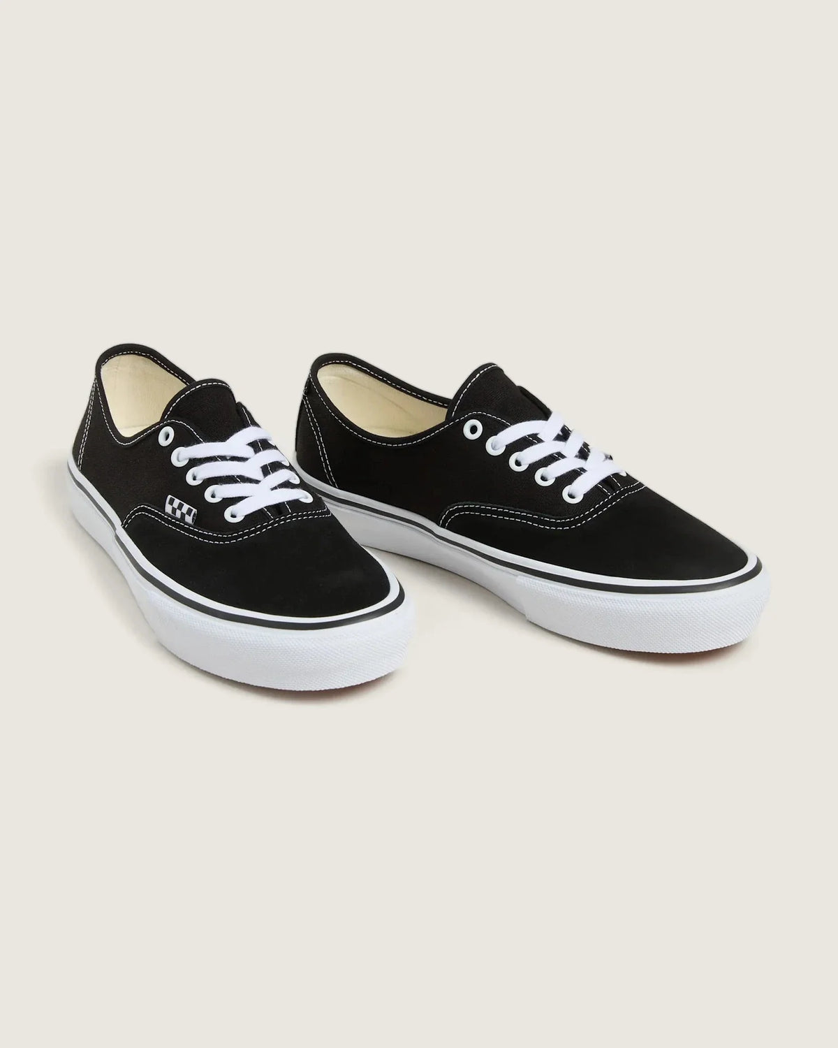 VANS Skate Authentic Black/White Cipő - 3