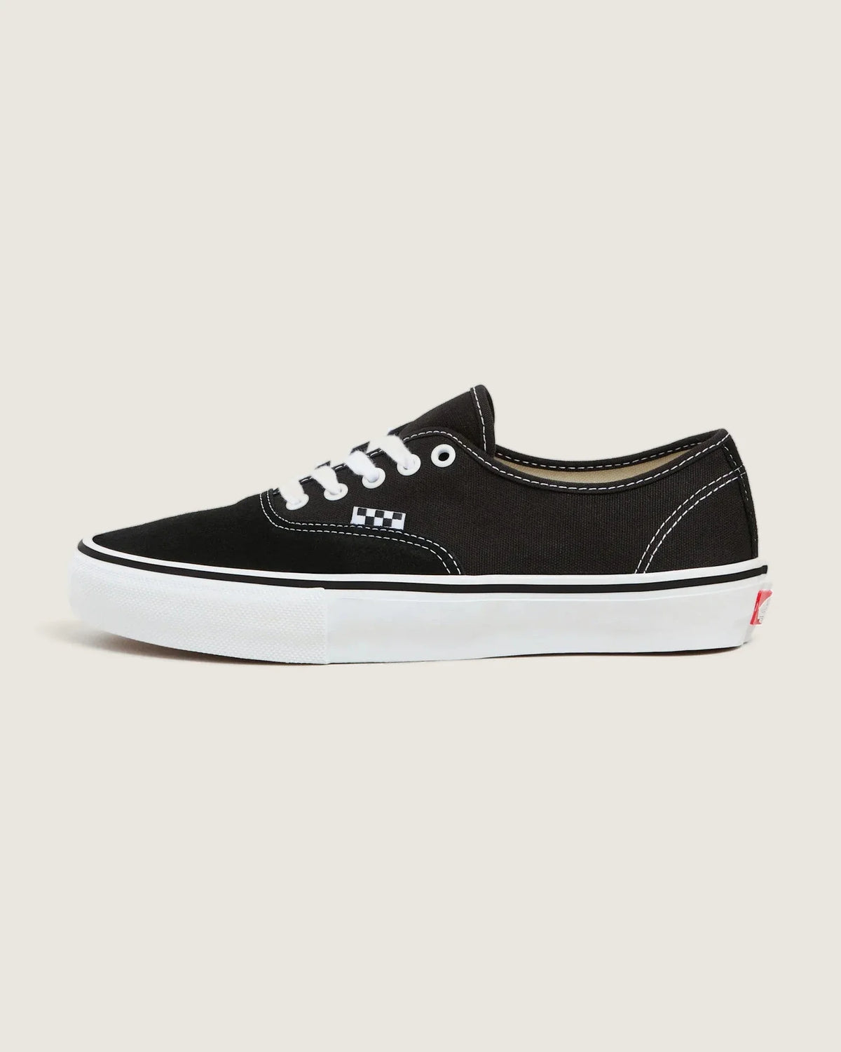 VANS Skate Authentic Black/White Cipő - 7