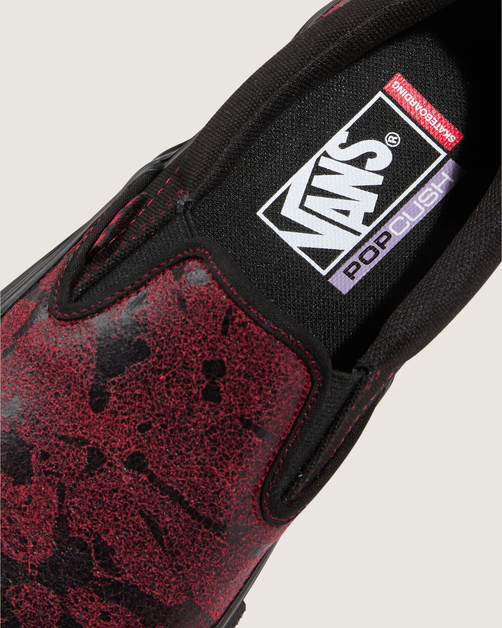 Vans Skate Slip-On SAW Red/Black Cipő VN0A5FCAY251 - 5