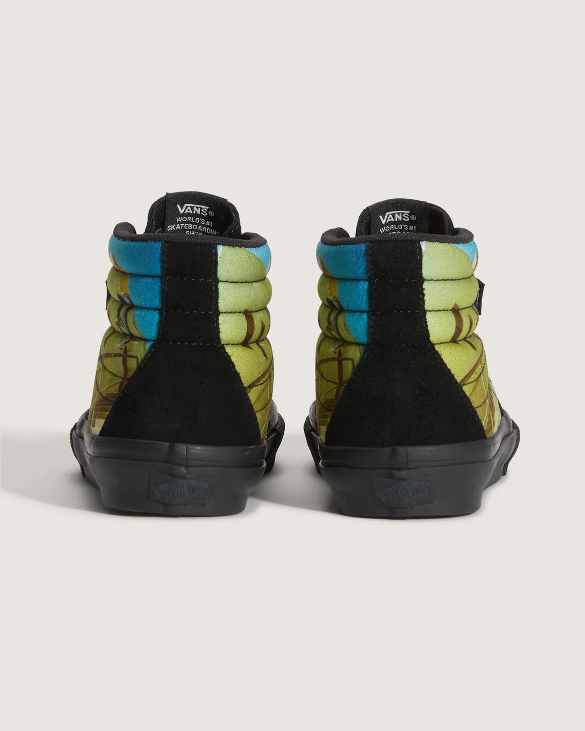 Vans Skate SK8-Hi Atiba Black/Multi Cipő VN0A5FCCBOV1 - 4
