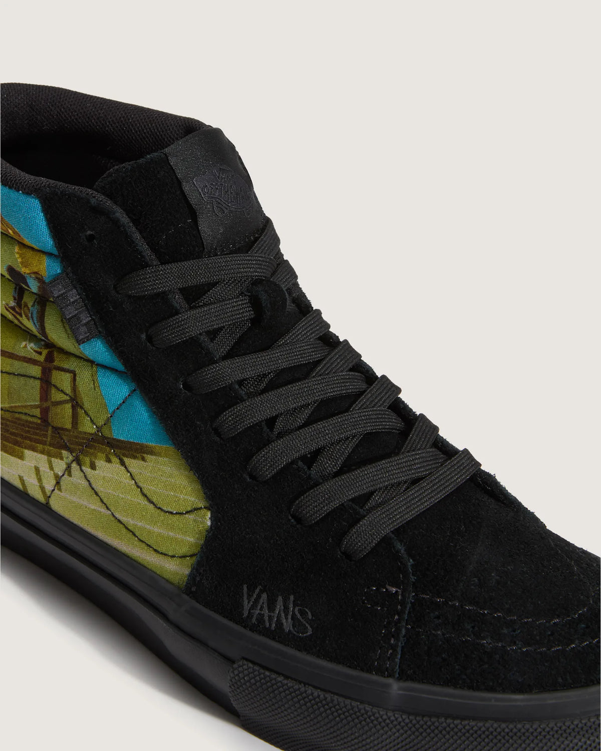 Vans Skate SK8-Hi Atiba Black/Multi Cipő VN0A5FCCBOV1 - 5