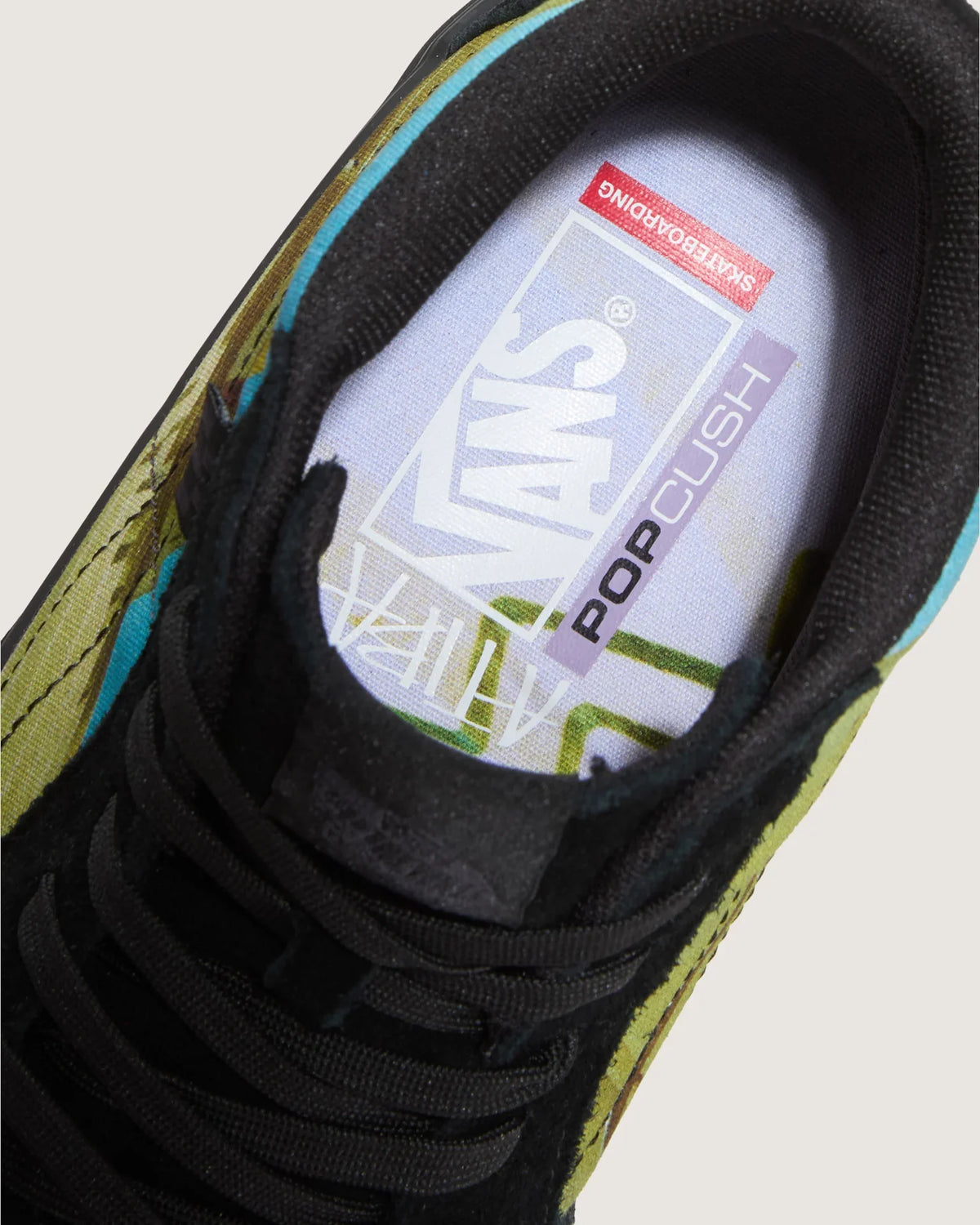 Vans Skate SK8-Hi Atiba Black/Multi Cipő VN0A5FCCBOV1 - 8
