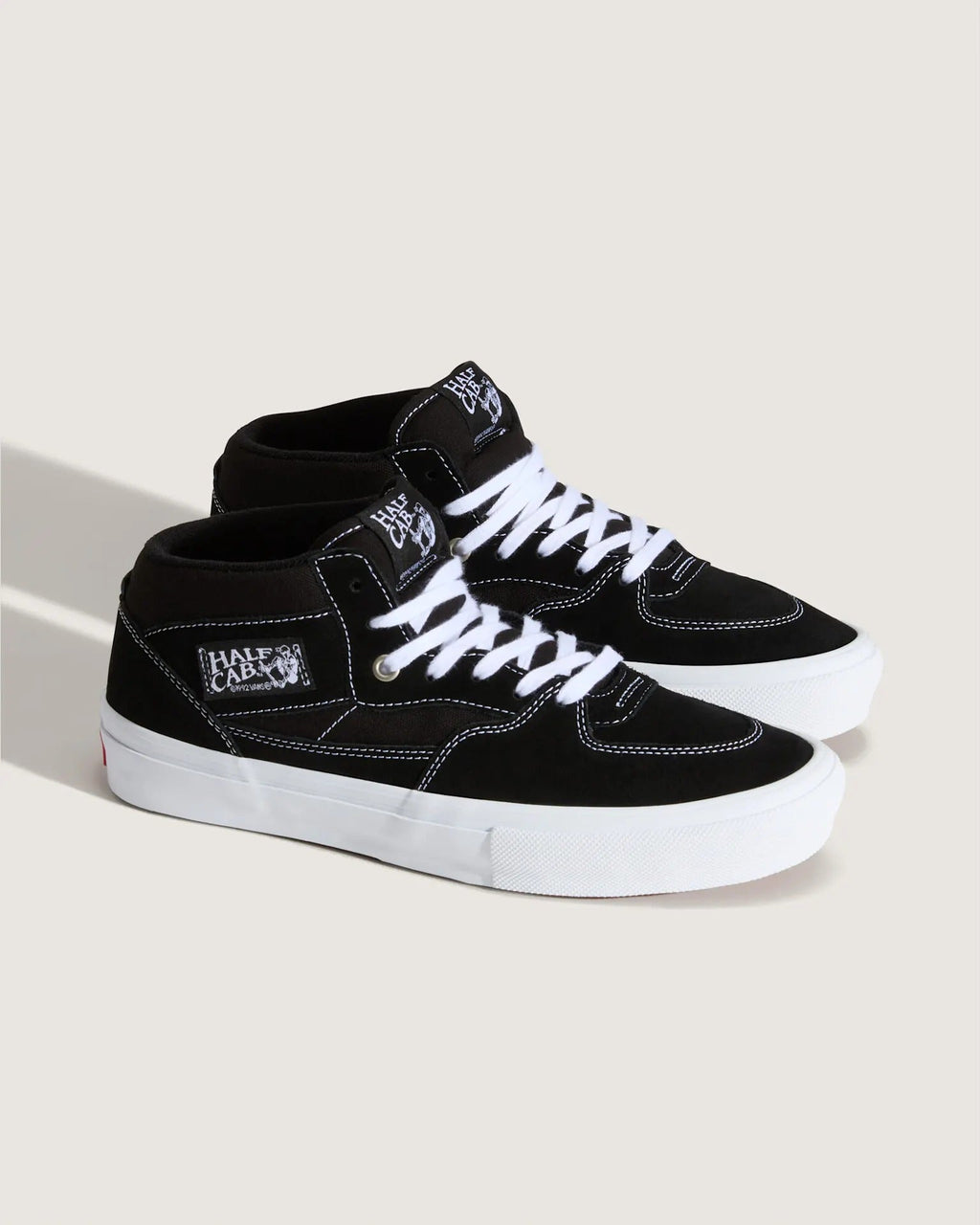 VANS Skate Half Cab Black/White Cipő - 8
