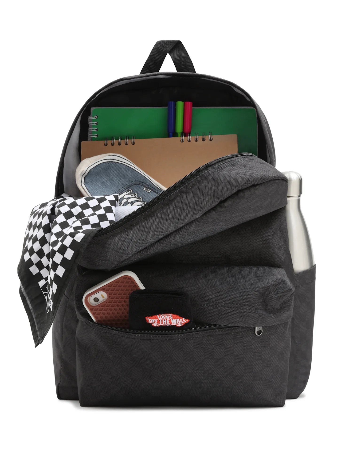 vans-old-skool-check-backpack-black/charcoal-vn0a5khrba51-2