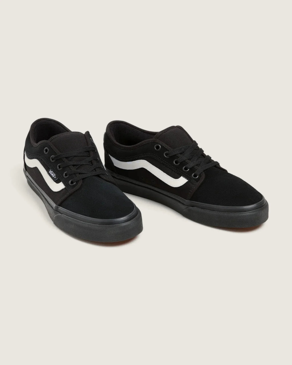 VANS MN Chukka Low Sidestripe BLACK/BLACK/WHITE kép 2