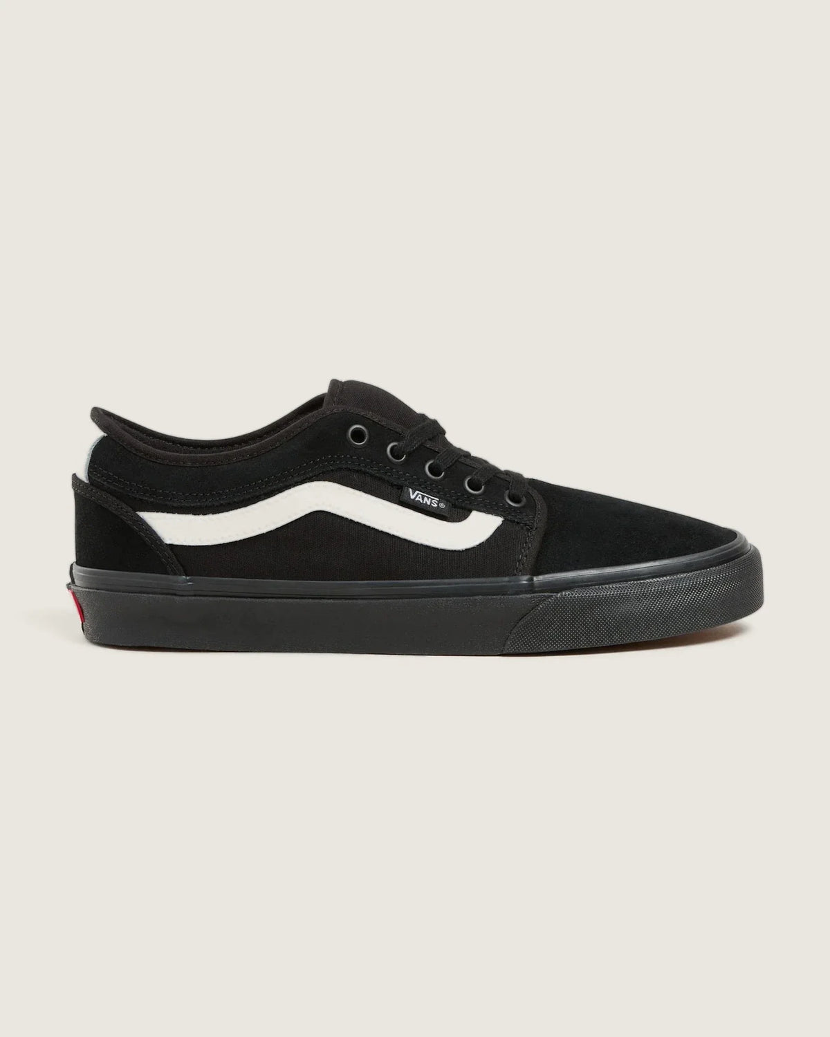 VANS MN Chukka Low Sidestripe BLACK/BLACK/WHITE kép 1