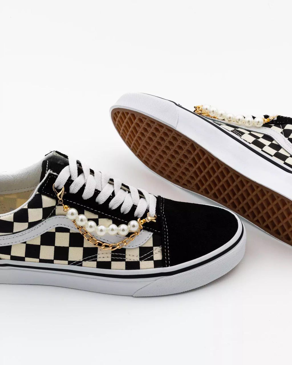 VANS UA Old Skool Pearl Charm Cipő VNA38G1P0S1PR - 8