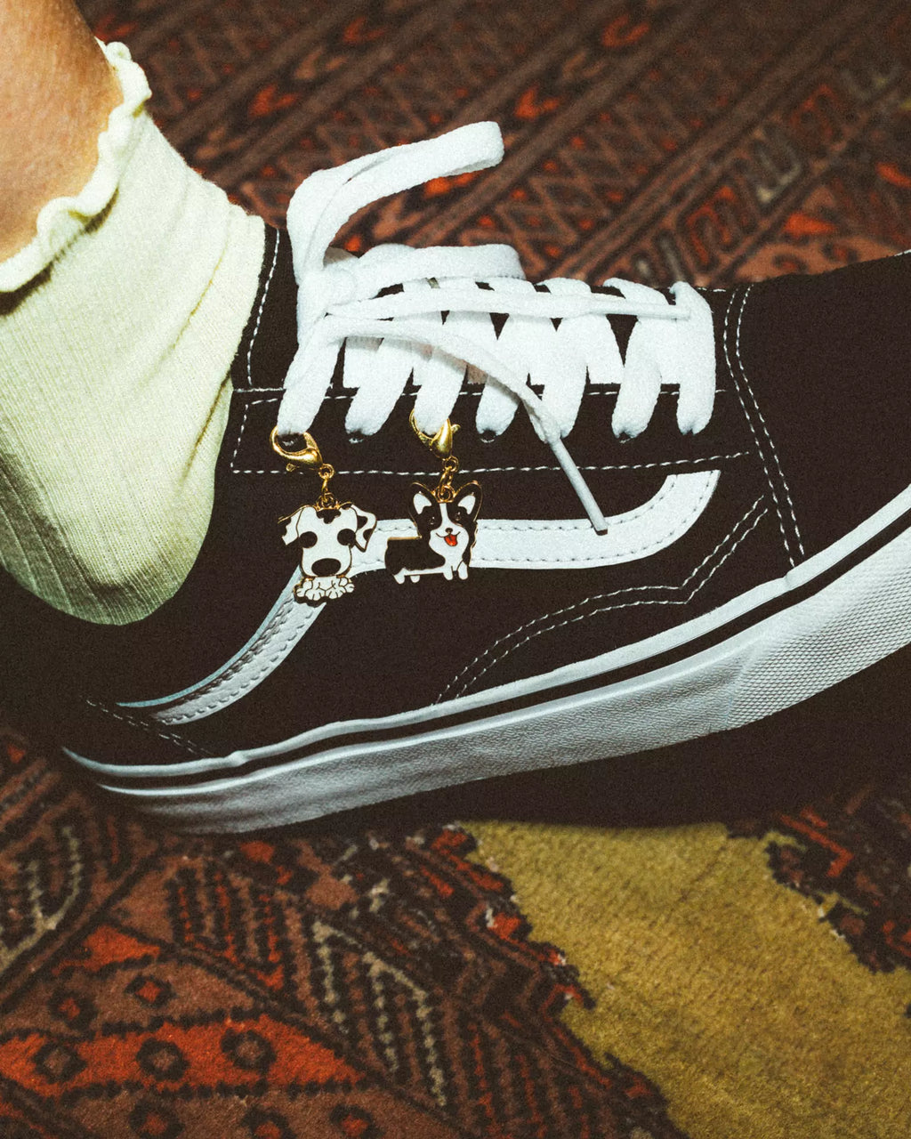 VANS UA Old Skool Pet Charm Cipő VND3HY281PTC - 1