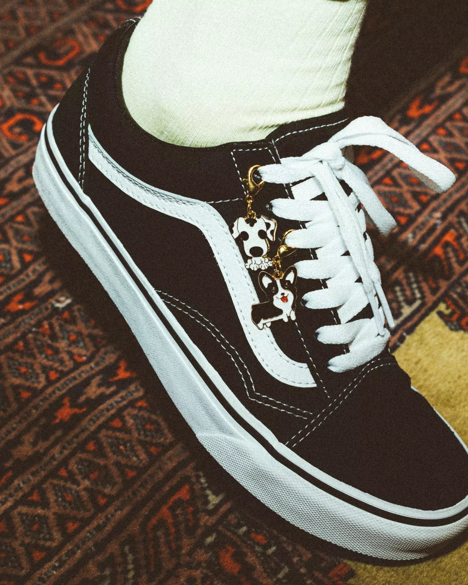 VANS UA Old Skool Pet Charm Cipő VND3HY281PTC - 3