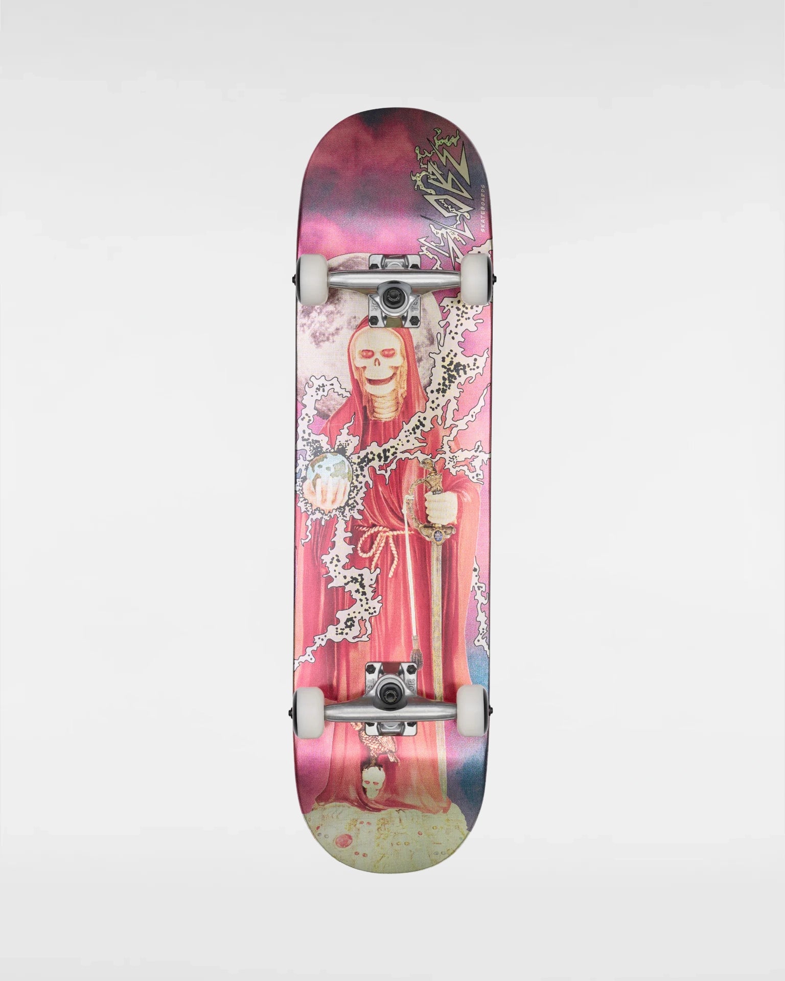 GLOBE Downtown Doom Silver/Red Gördeszka 10025492-SLVRRD - 1